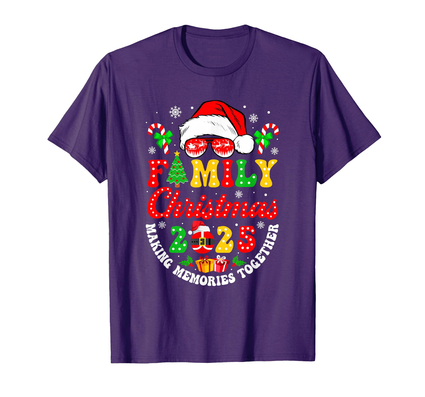 Family Christmas 2025 Christmas Squad Xmas Matching Group T-Shirt