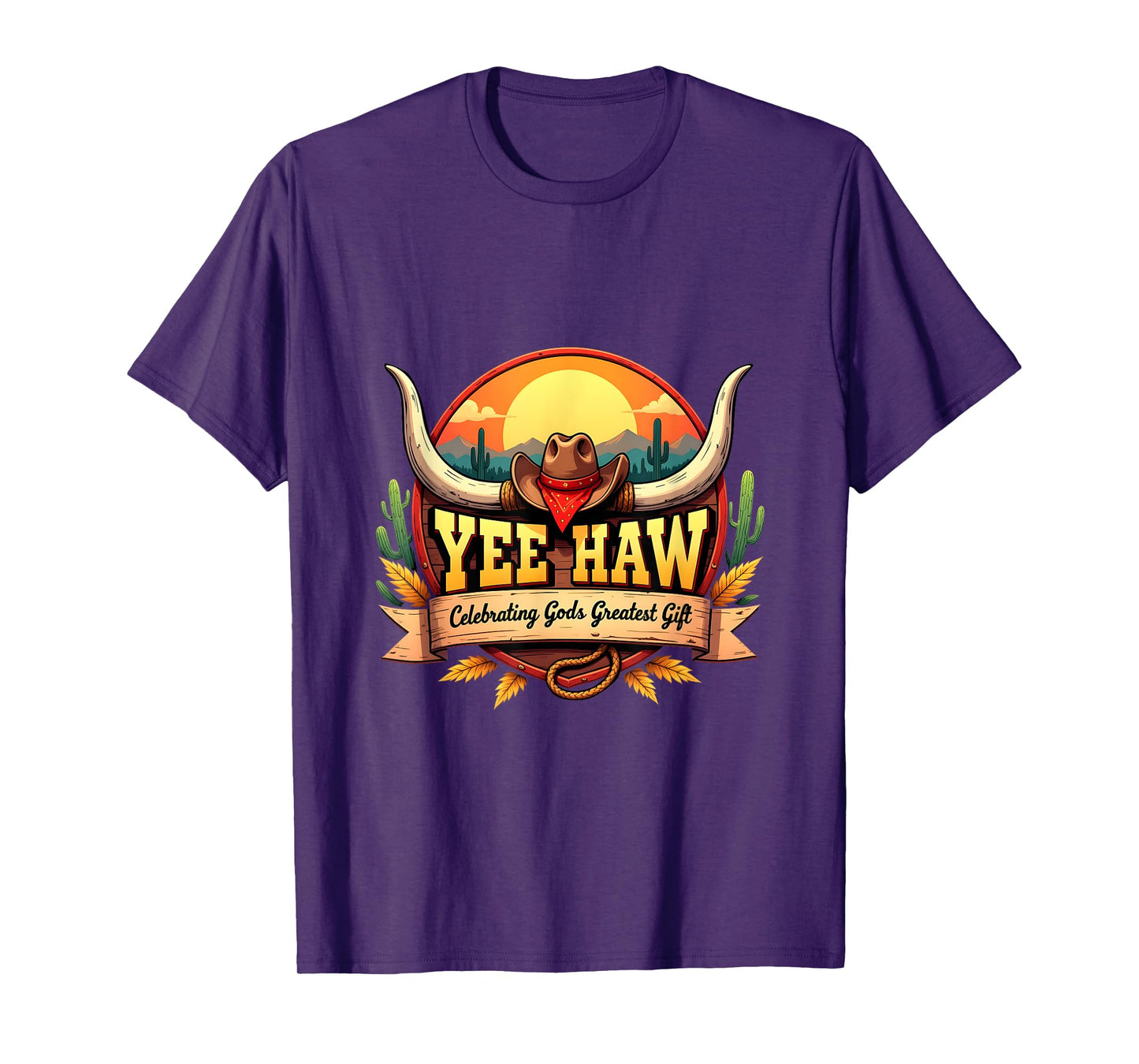 Yee Haw VBS 2025 Celebrating Greatest Camp Youth T-Shirt