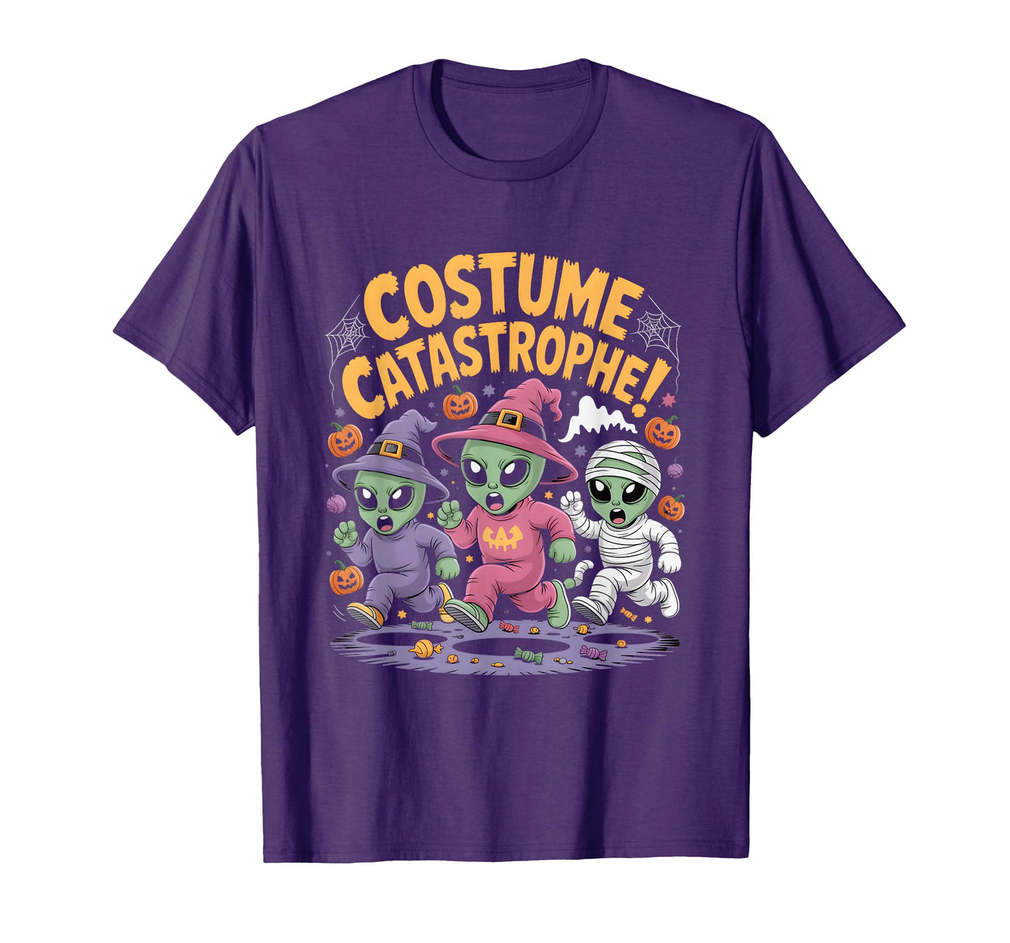 Costume Catastrophe Alien Trick-or-Treaters T-Shirt