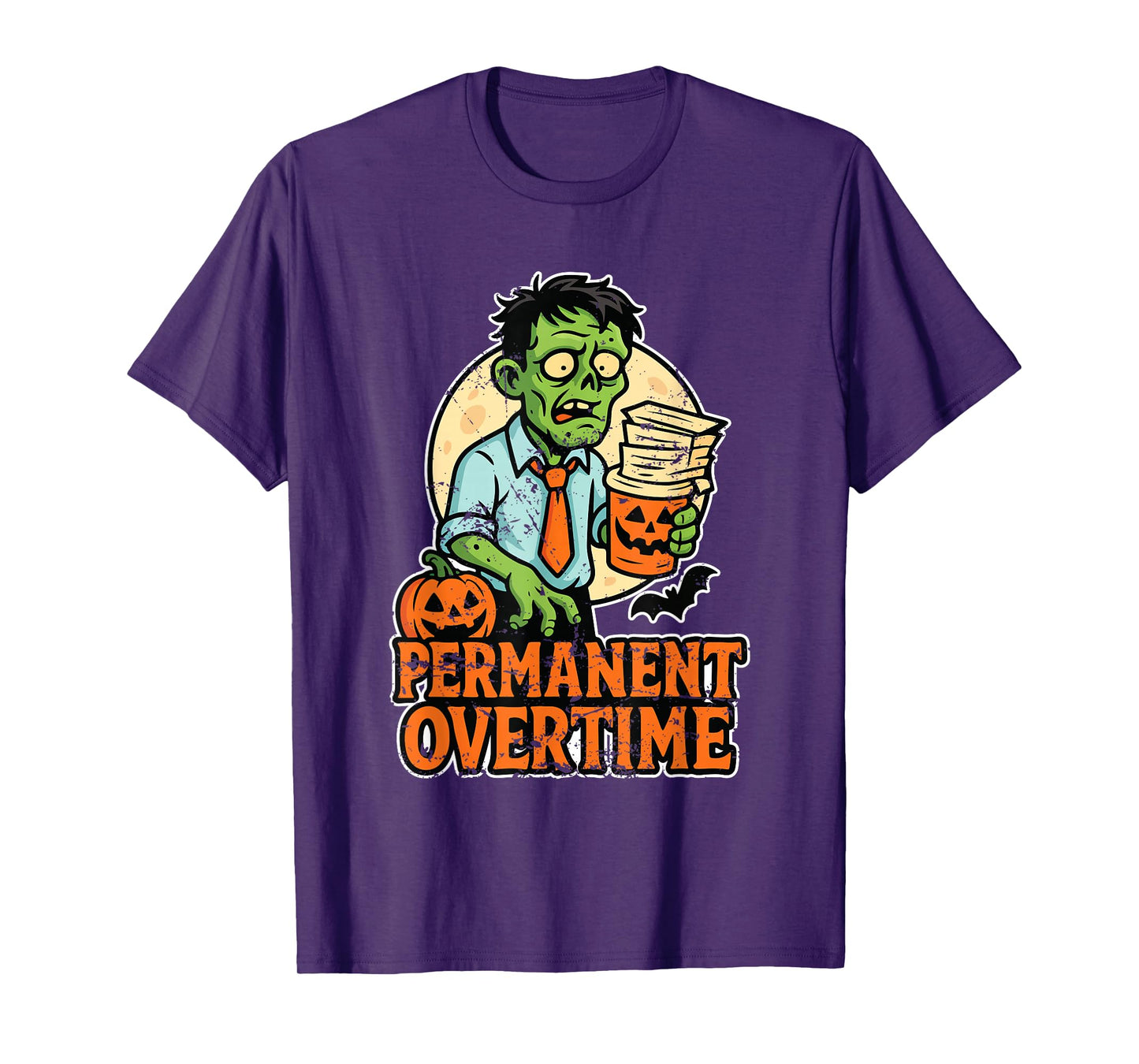 Permanent Overtime Zombie T-Shirt