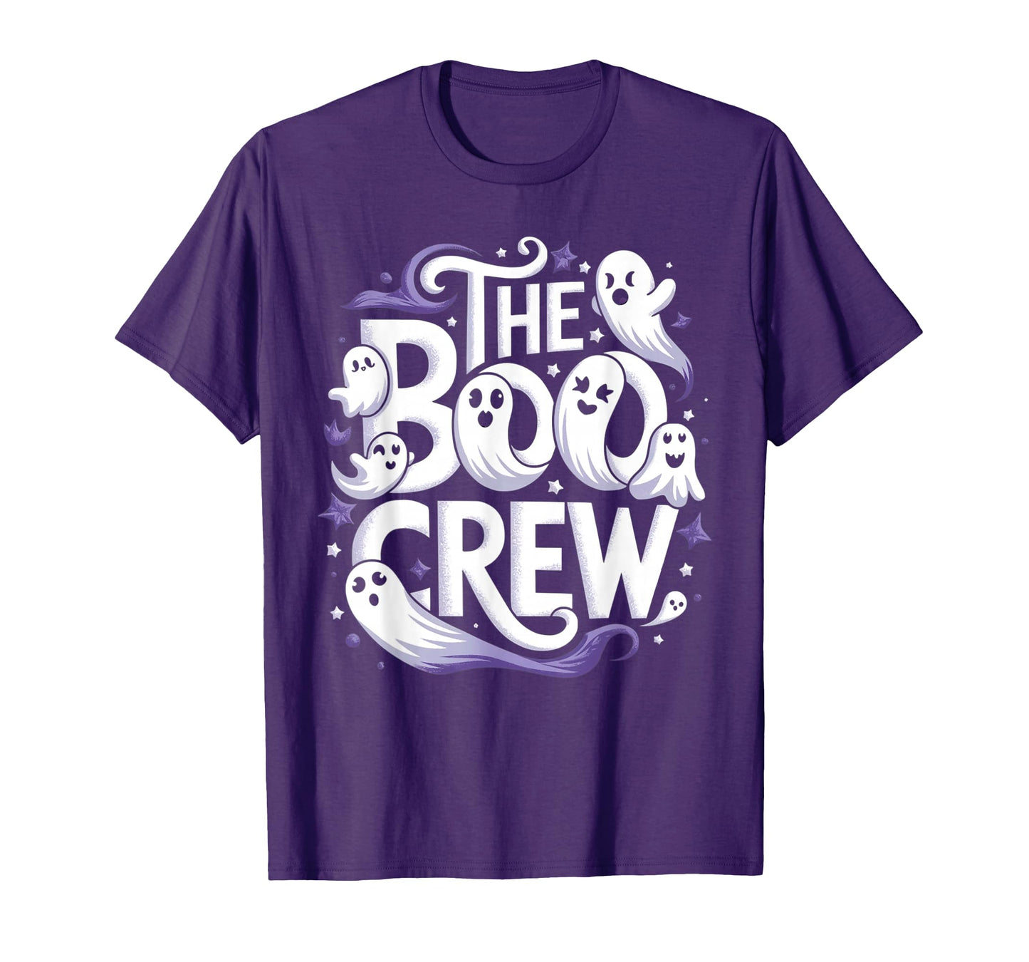 The Boo Crew Halloween Trick Treat Ghost Squad T-Shirt