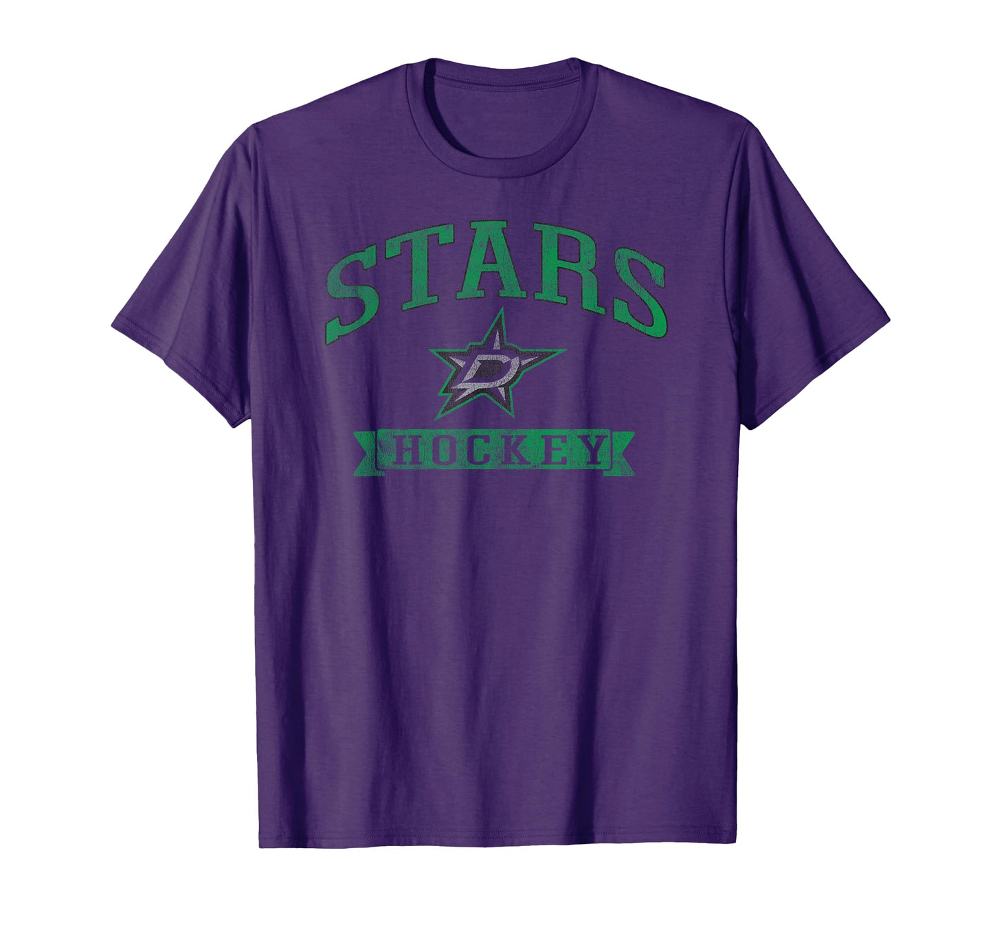 Dallas Stars Vintage Hockey White Officially Licensed T-Shirt