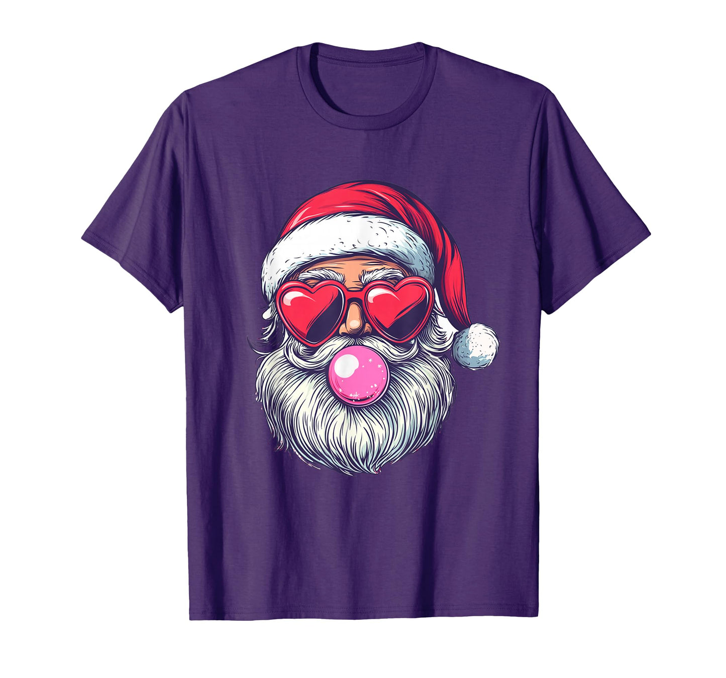 Funny Christmas Santa Bubblegum T-Shirt