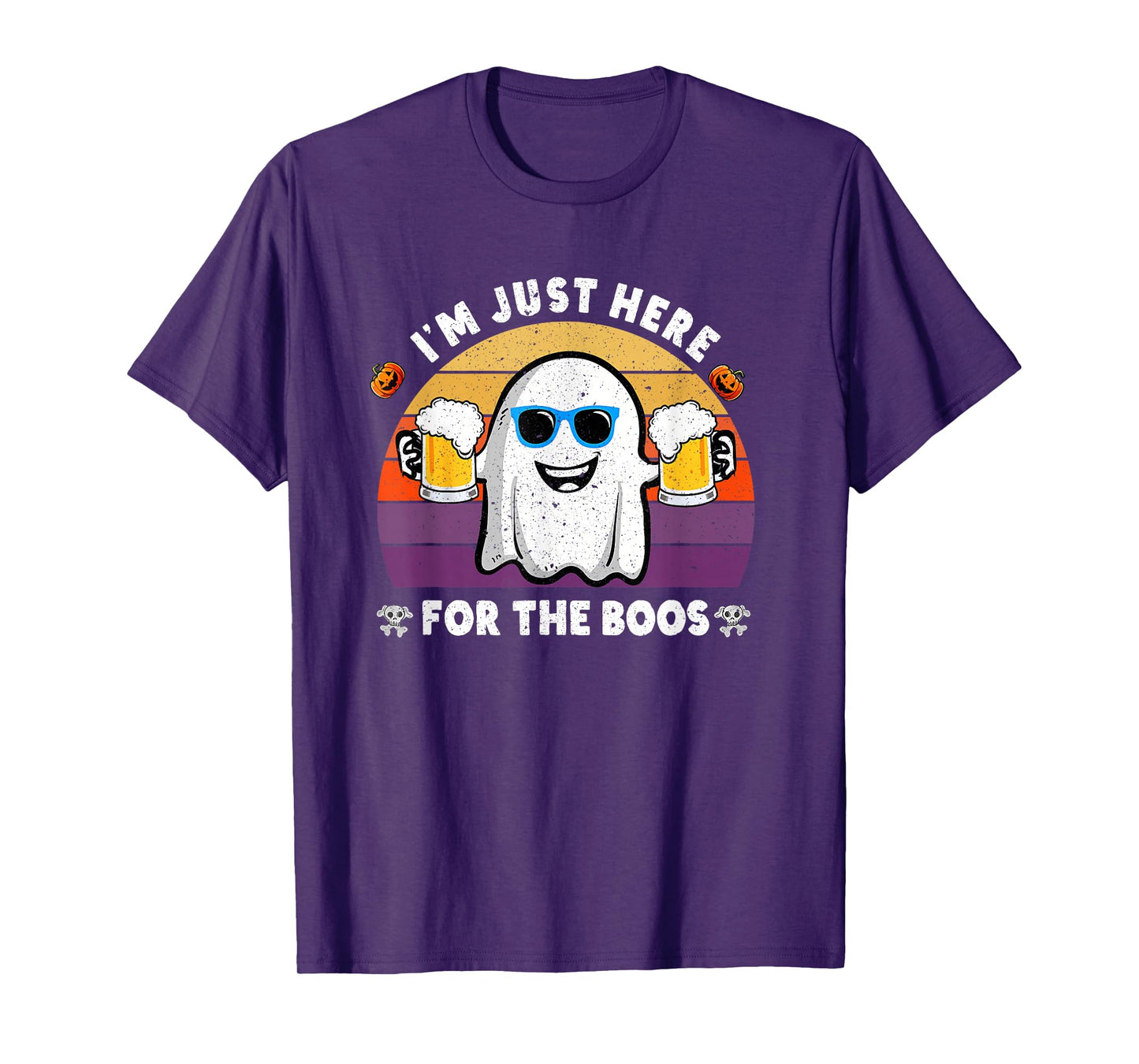 Halloween I'm Just Here for The Boos Costume T-Shirt