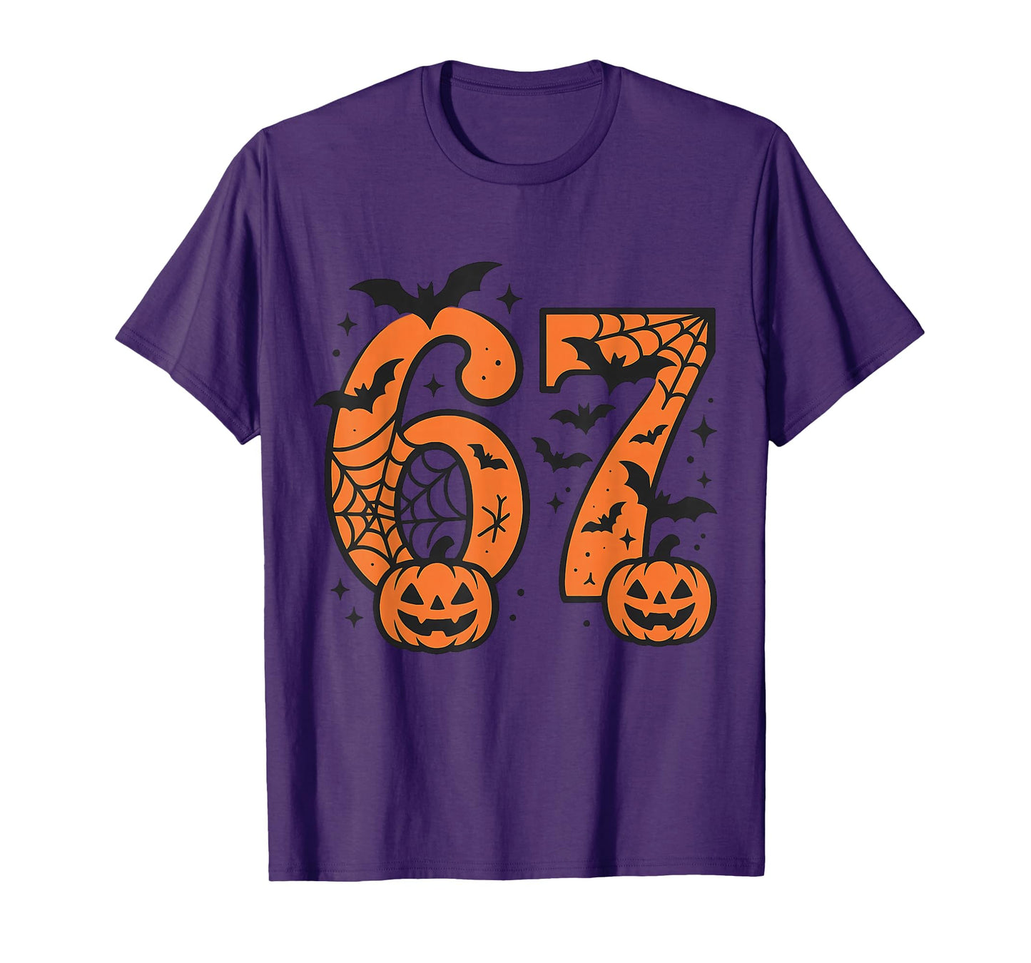 Funny 67 Six Seven Couple Matching Halloween Costume Meme T-Shirt