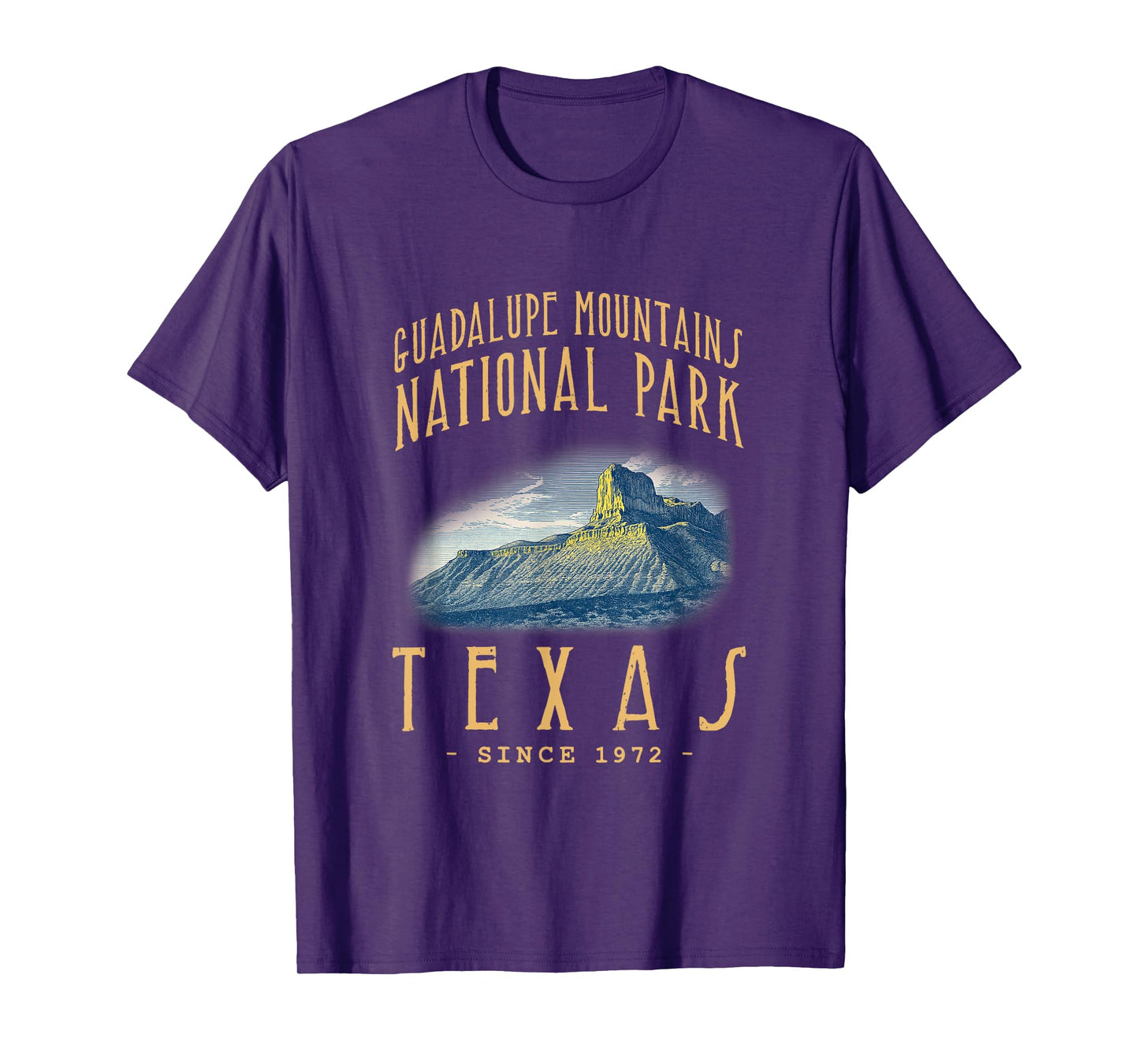 GUADALUPE MOUNTAINS NATIONAL PARK, TEXAS. CAMPING, HIKER T-Shirt