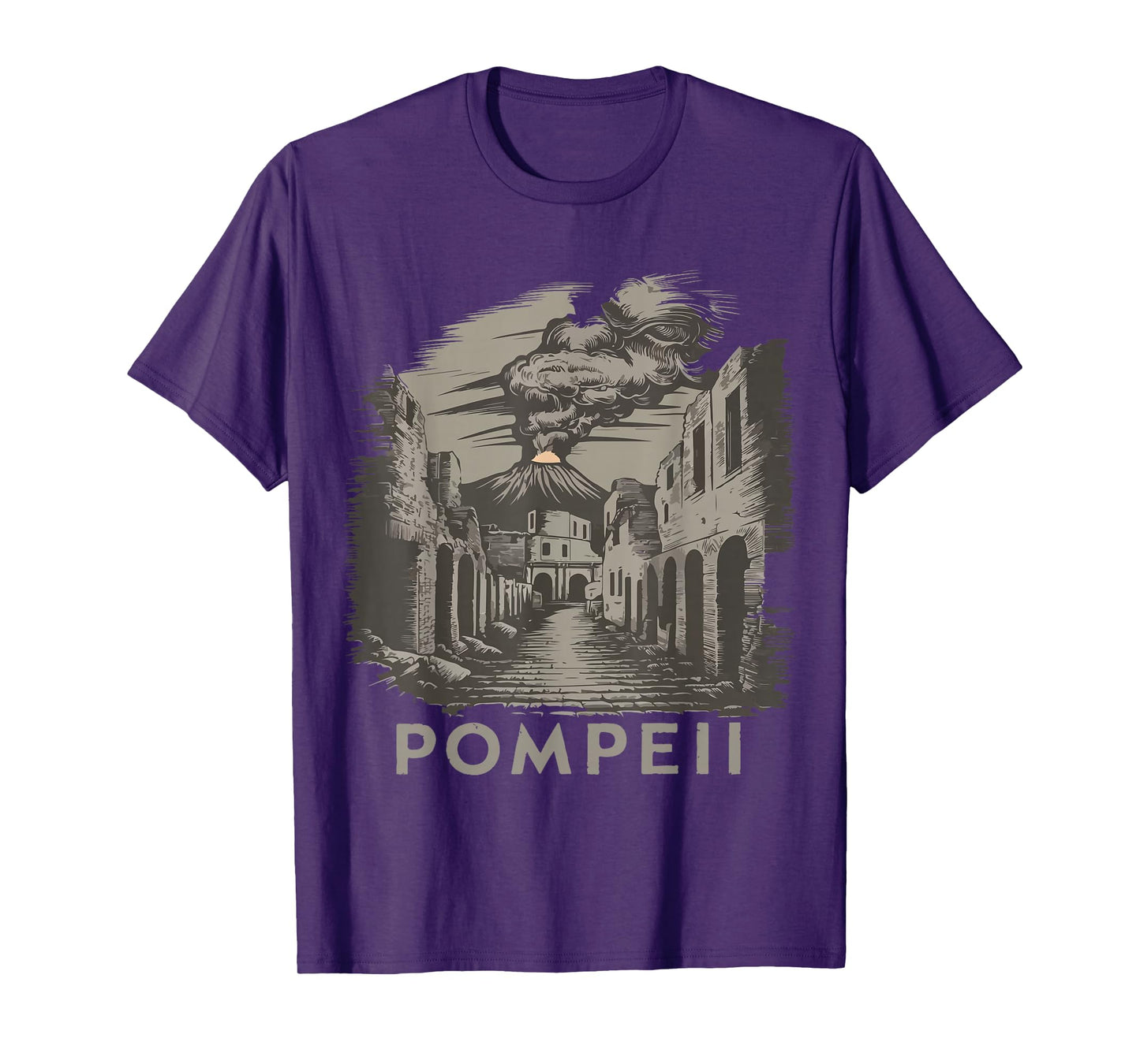 Italy Volcano Pompeii Outfit Roman Empire Souvenir T-Shirt
