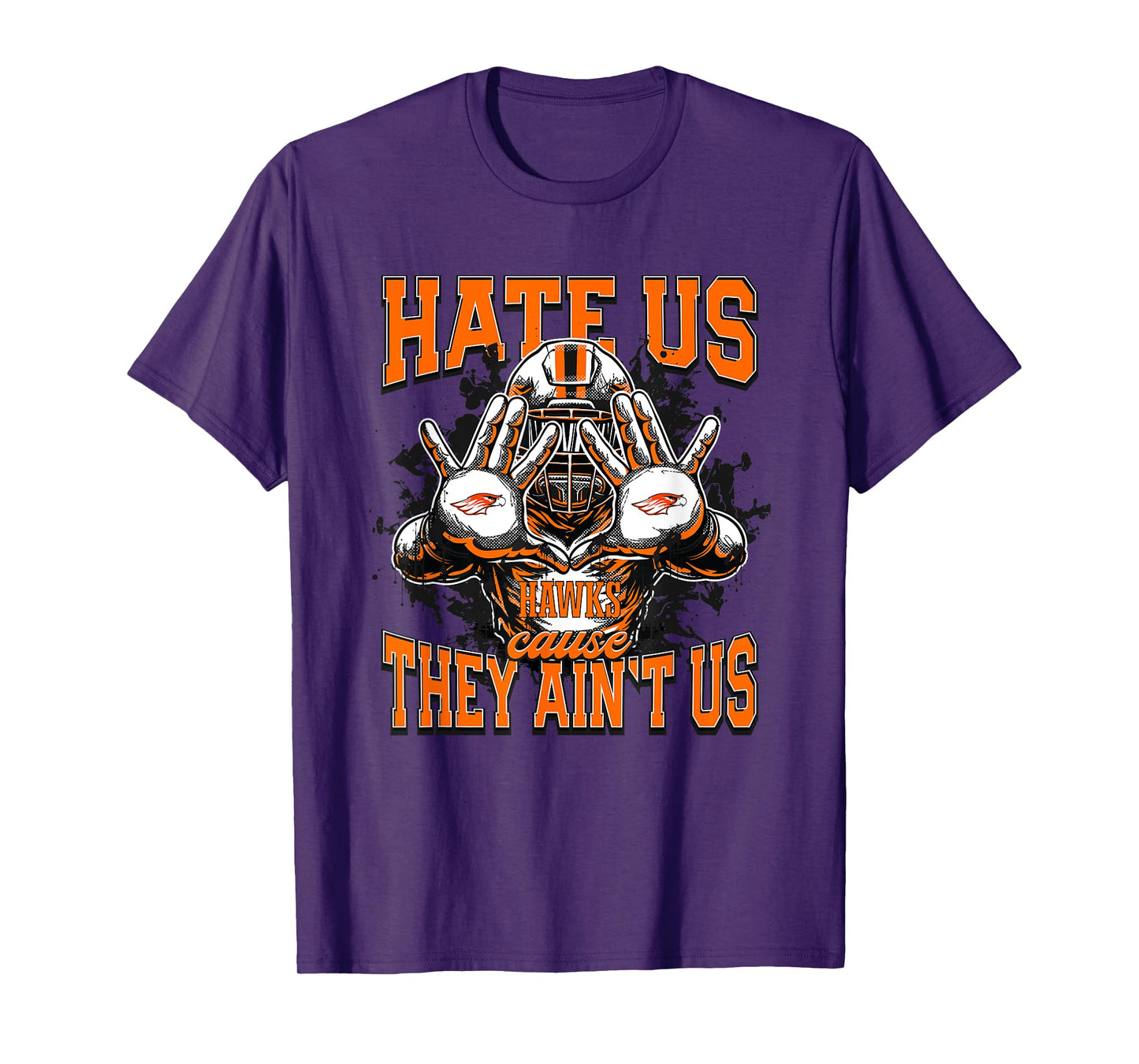 South Harrison Hawks Logo Hate Us Cause They Ain't HS T-Shirt