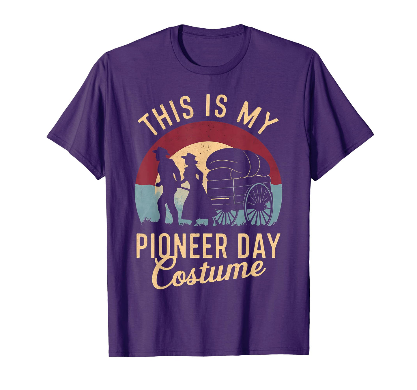 This Is My Pioneer Day Costume, Retro Mormon Pioneers T-Shirt