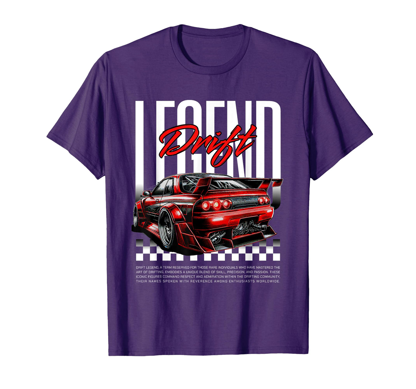 Cool Retro Vintage Japanese JDM Tokyo Japan Drift Race Car T-Shirt