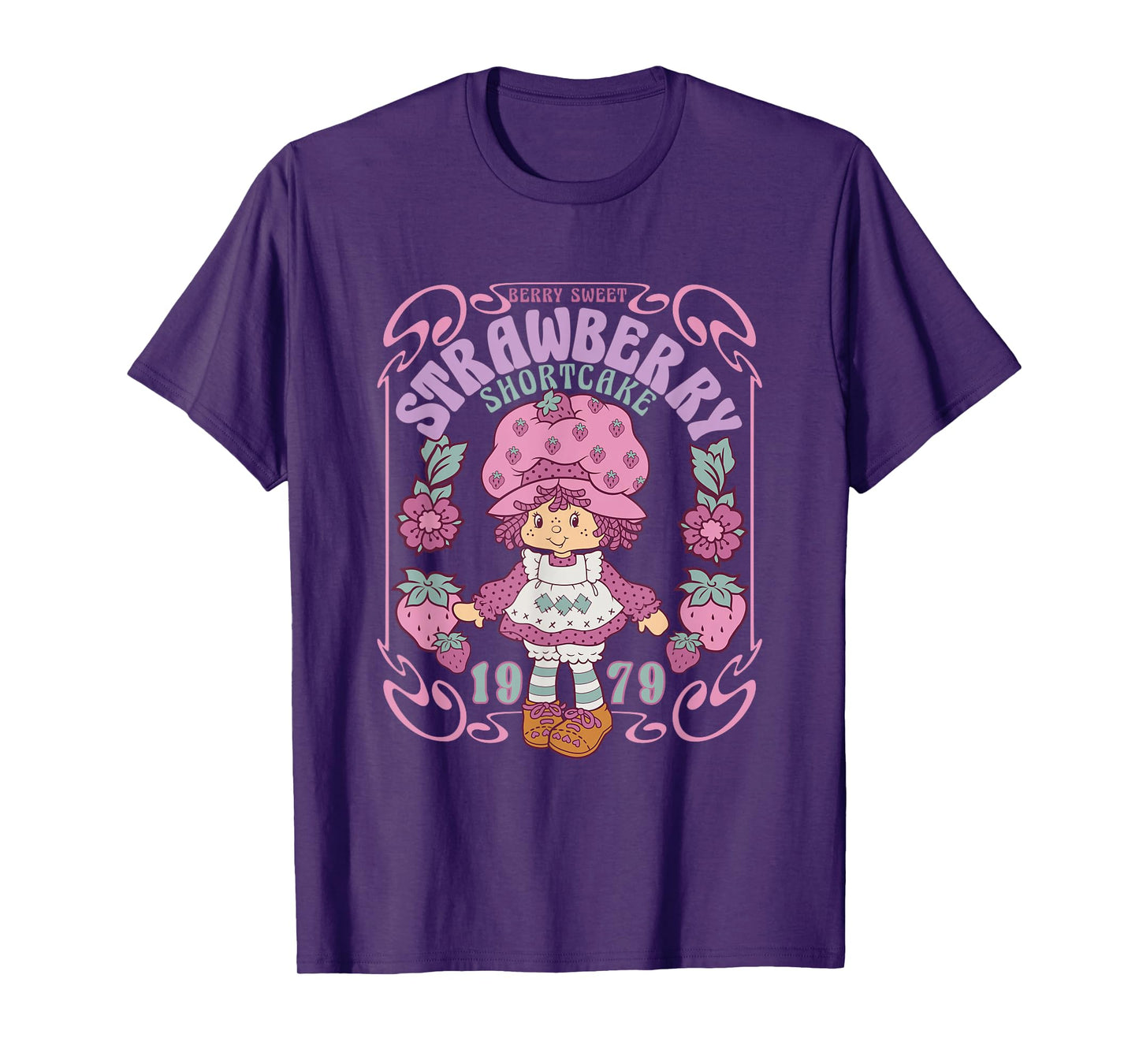 Strawberry Shortcake Berry Sweet Seventies Poster T-Shirt