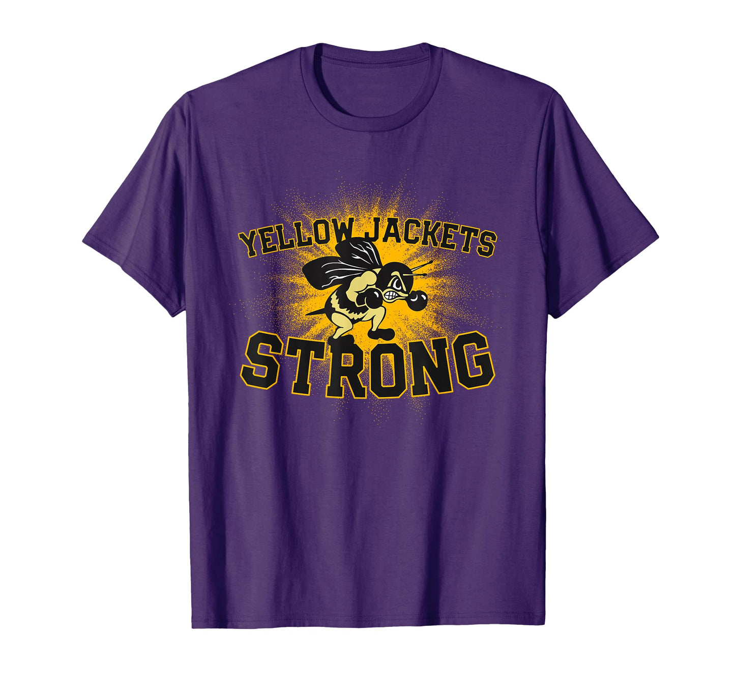 Perrysburg Yellow Jackets Logo Strong Flag HS T-Shirt