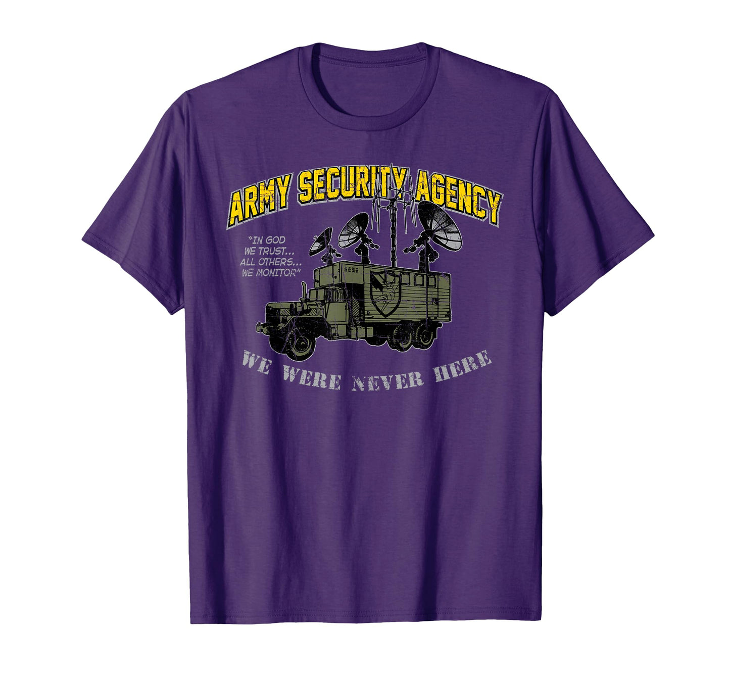 American Marauder: Army Security Agency Listener Truck T-Shirt