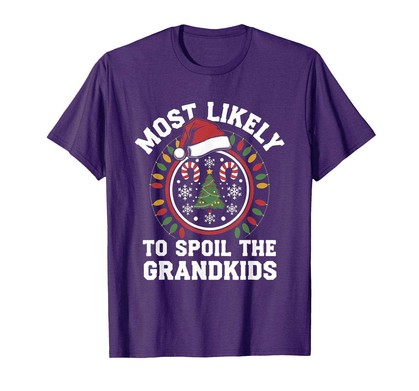 Christmas Party Most Likely to Spoil The Grandkids Fun T-Shirt