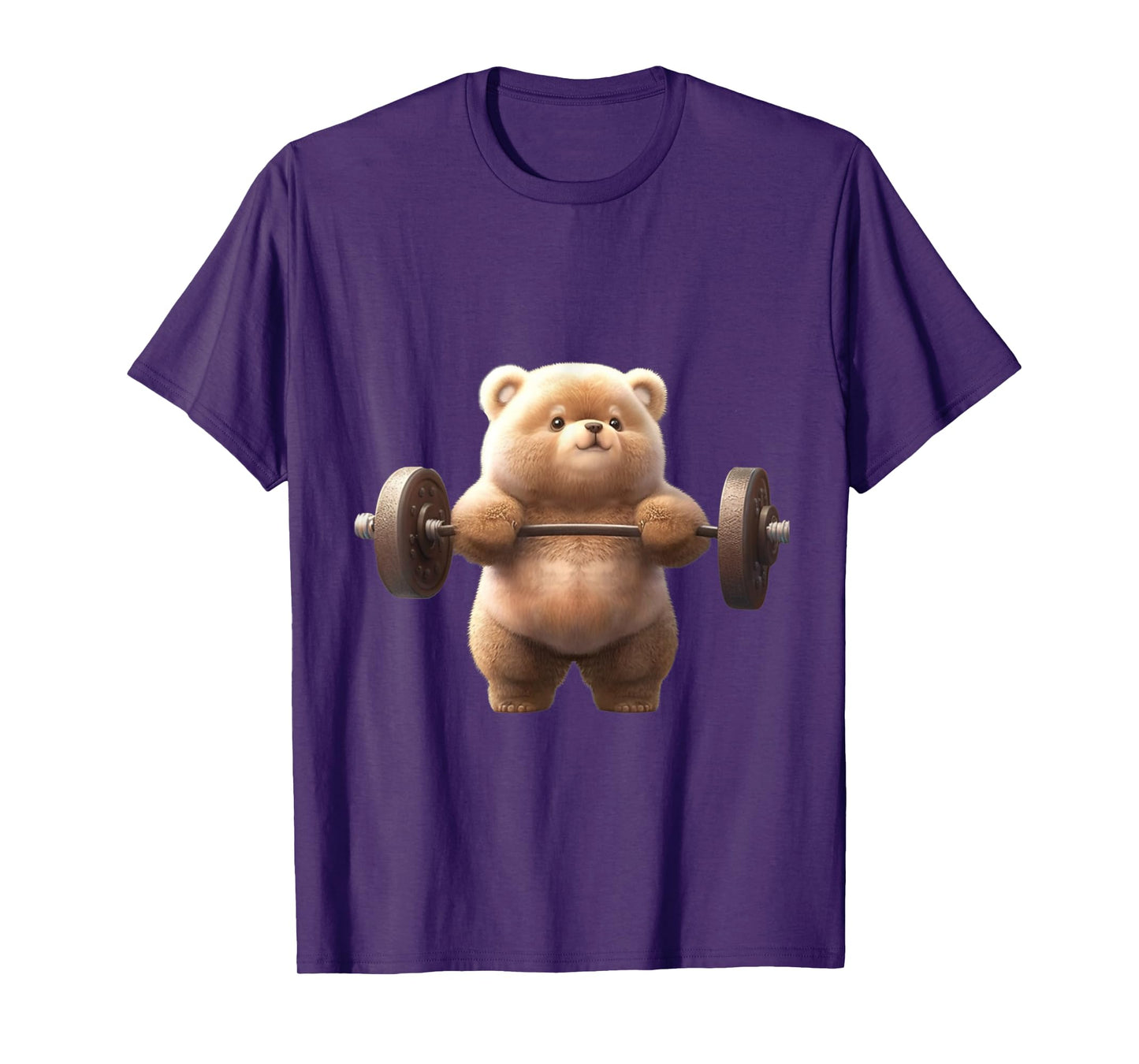Bear Bodybuilder Weight lifting Gym Workout Sports T-Shirt