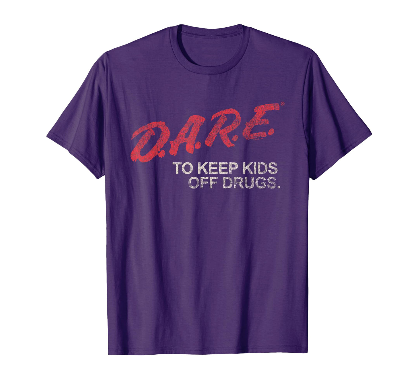 D.A.R.E. Program Dare to Keep Kids Off Drugs PSA T-Shirt