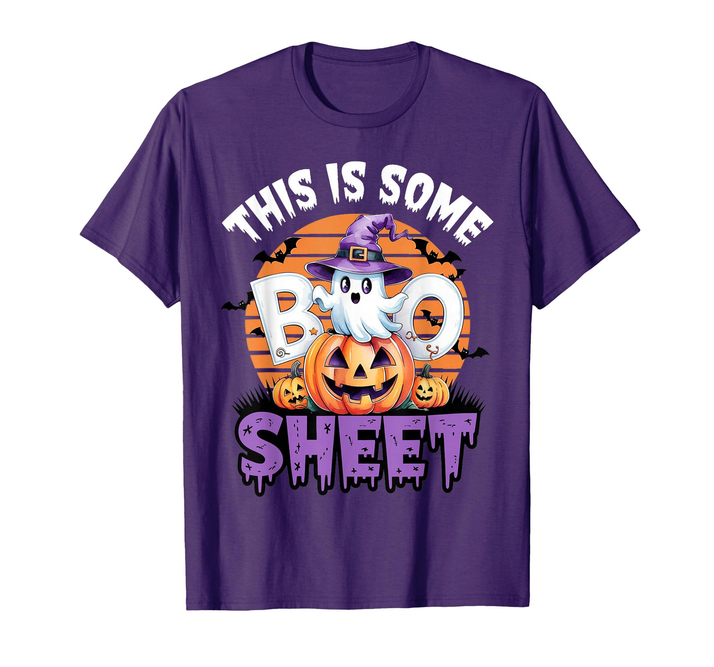 This is Some Boo Sheet Ghost Witch Funny Halloween Men Women T-Shirt