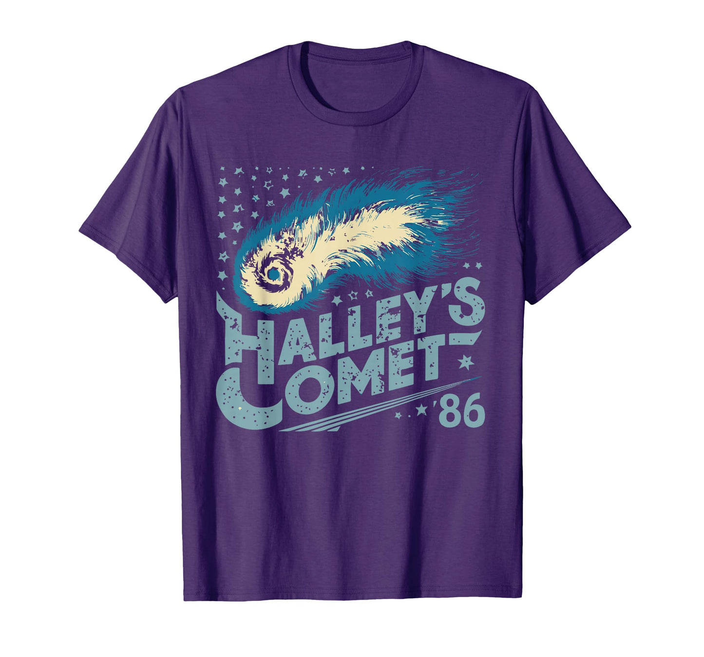 Retro Vintage 80's Halley's Comet Space Lover T-Shirt