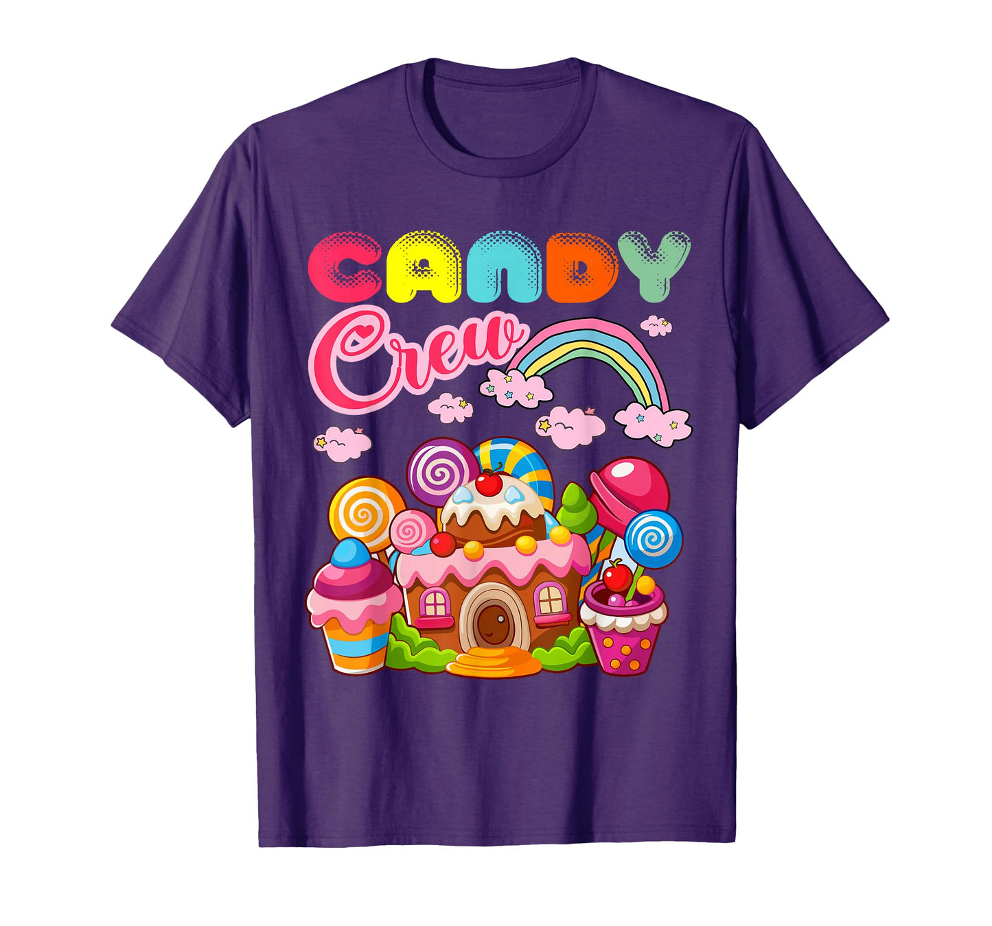 Candy Land Candy Crew Decorations Sweetie Candy Squad T-Shirt