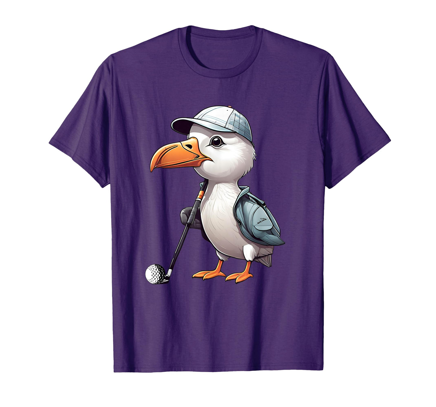 Funny Golfer Albatross Bird Golf Player Game Gift Men Women T-Shirt