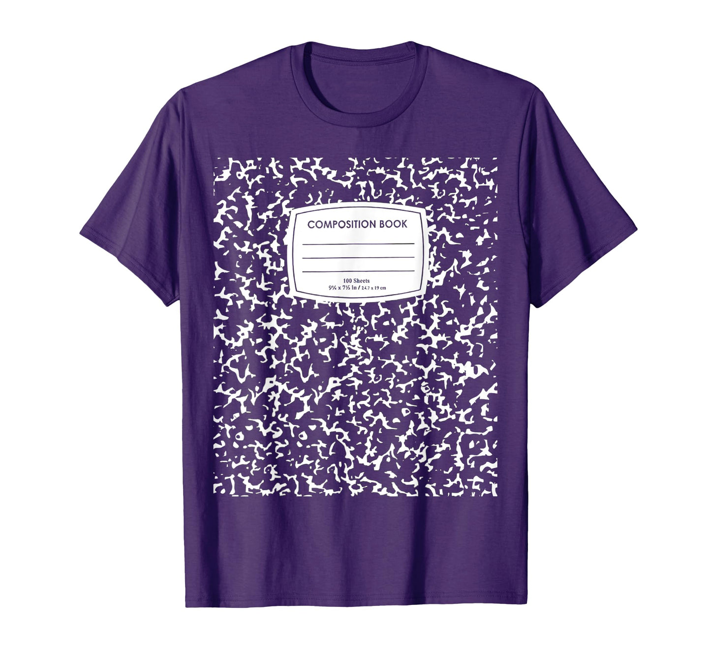 Composition Notebook Halloween Costume T-Shirt