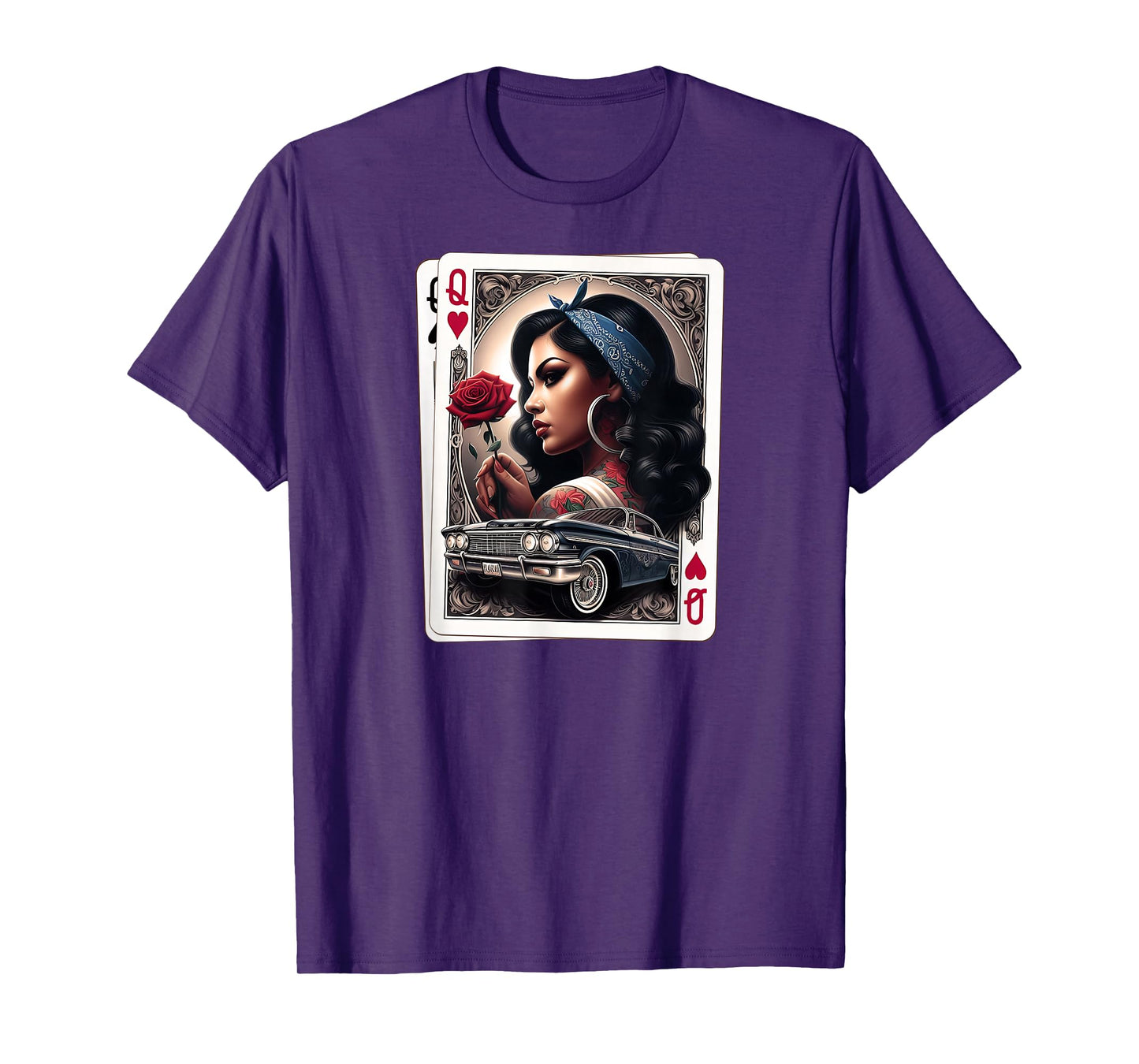 Lowrider Chicana Chicano Shirt Retro Low Rider Chicano Art T-Shirt