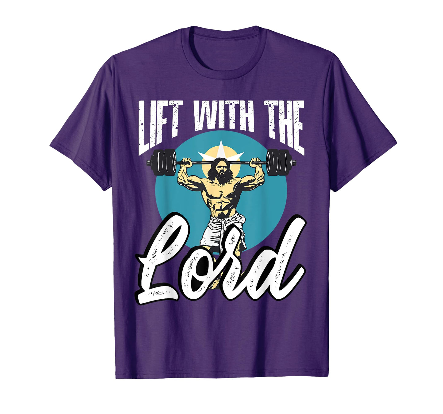 Gym Instructor Christian Beliefs Bodybuilding Jesus Christ T-Shirt