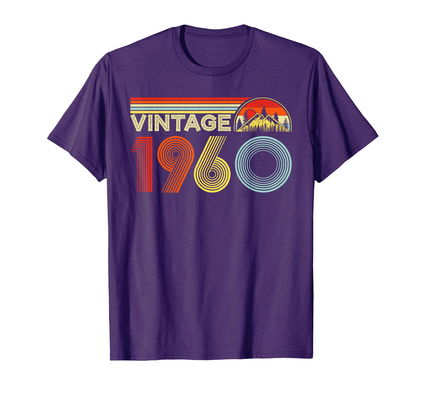 Vintage 1960 Classic Year 1960 Birth of Birthday Vintage T-Shirt