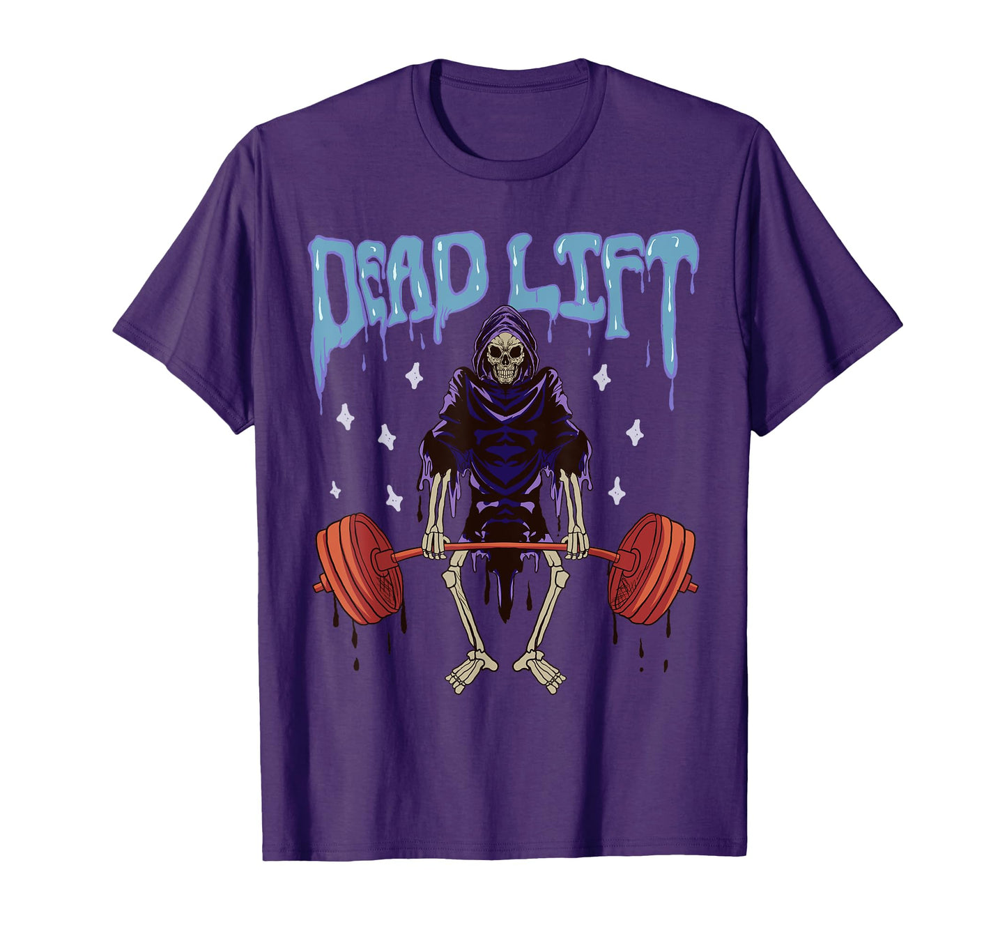 Funny Gym - Grim Reaper Deadlift Workout - Occult T-Shirt