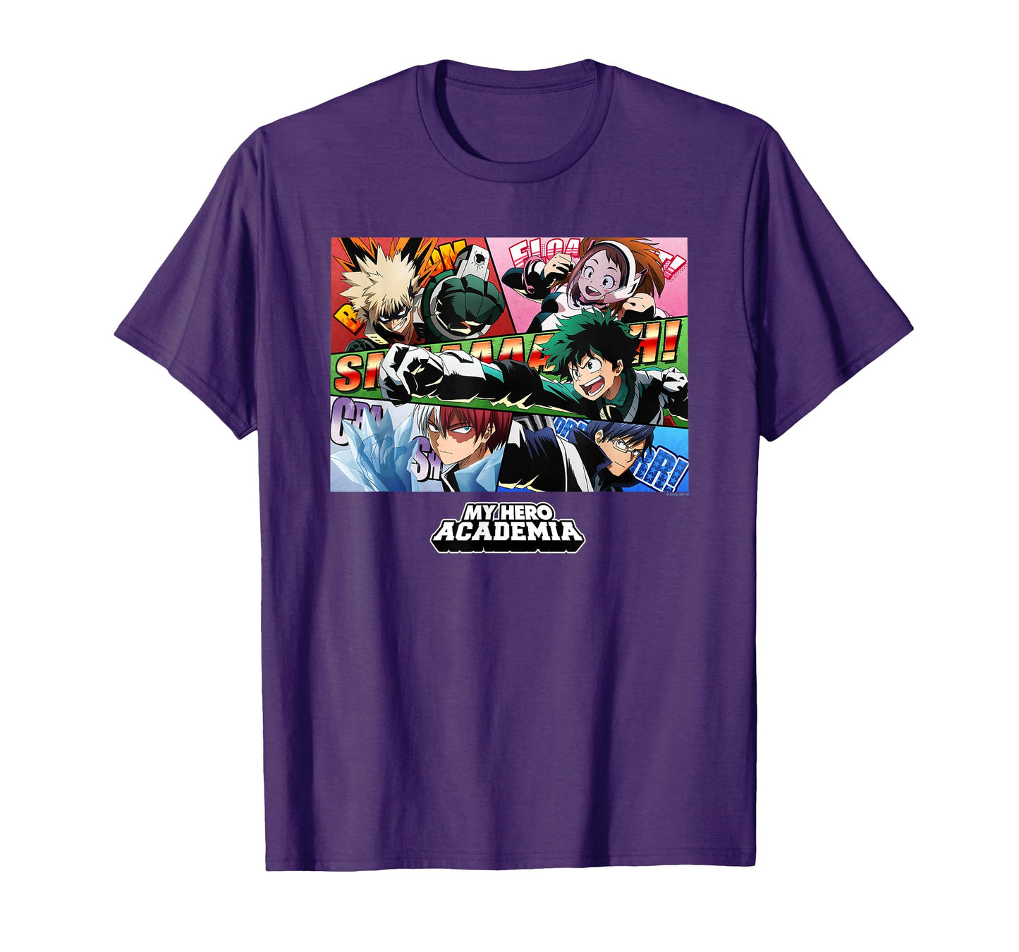 My Hero Academia Class 1-A Group Panels Anime T-Shirt