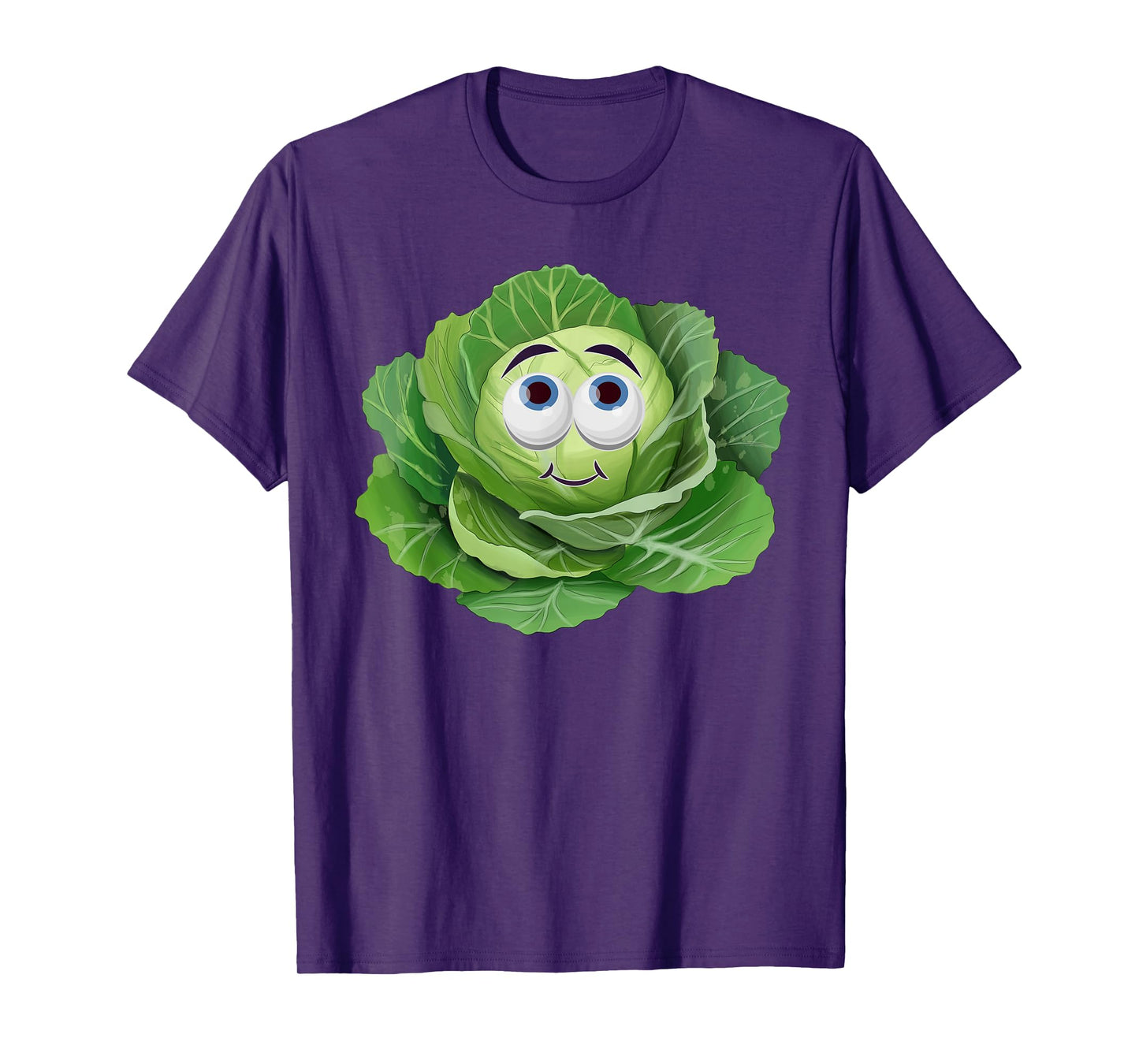 Cute Cabbage Team Halloween Costume Cabbage Lover Vegan Tee T-Shirt
