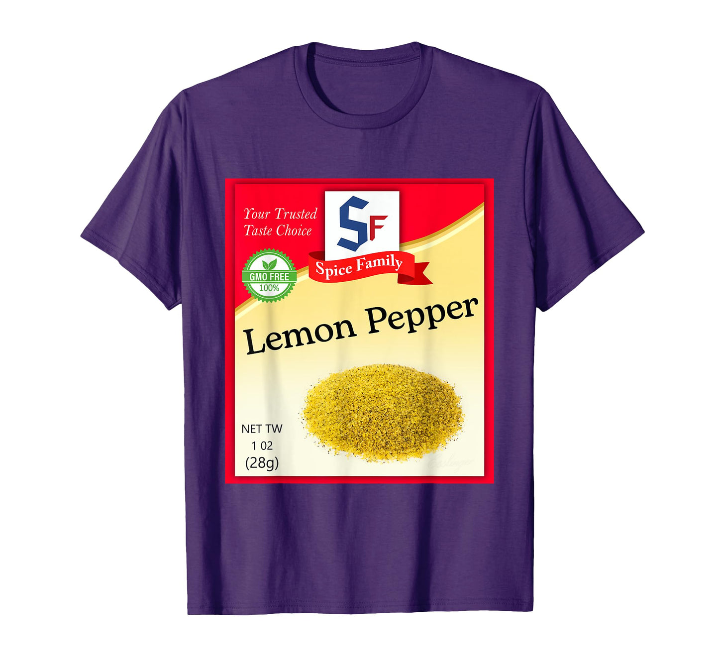 Lemon Pepper Condiment Costume Holiday Spice Costumes T-Shirt