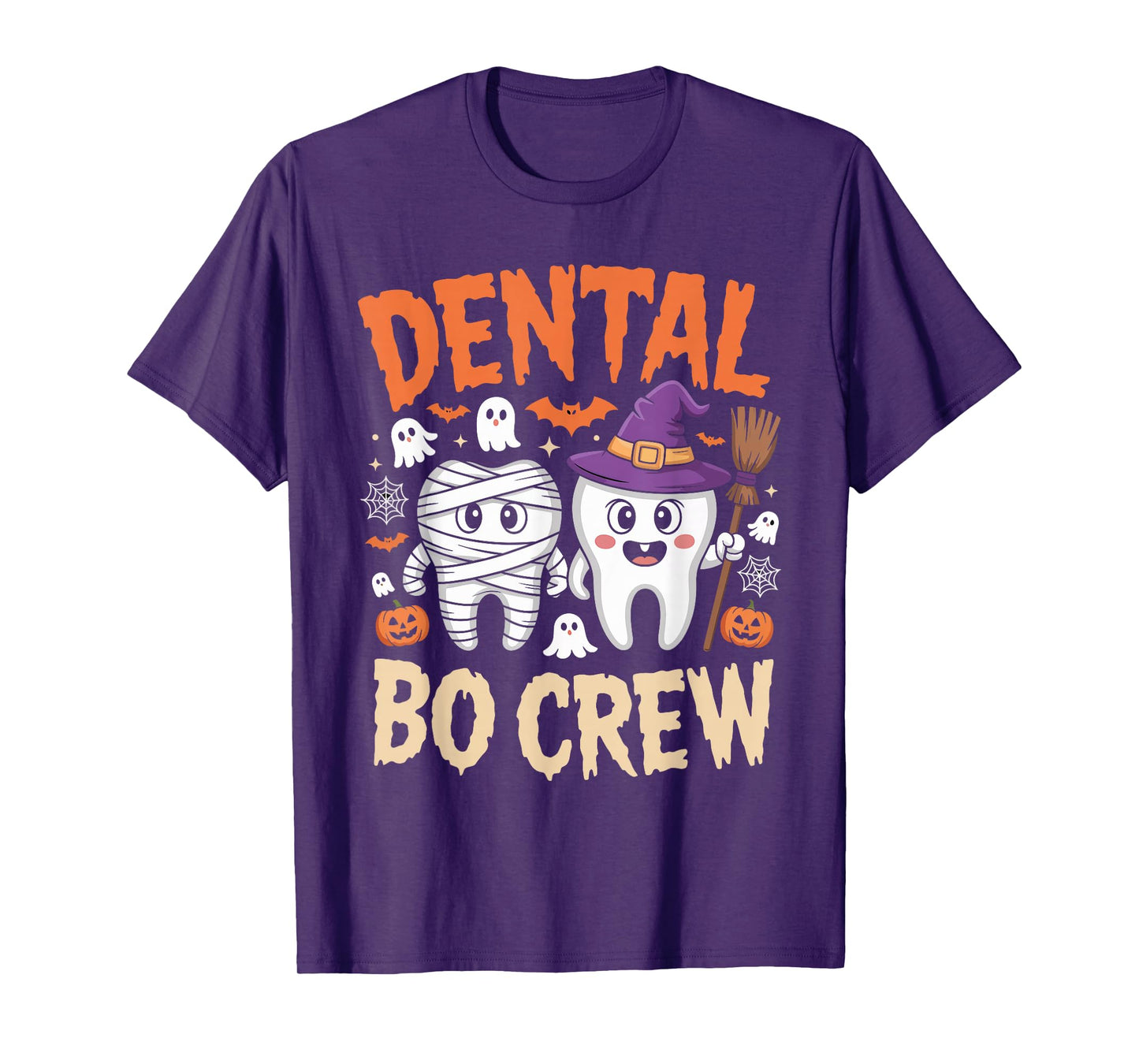 Dental Boo Crew Funny Dentist Hygienist Costume T-Shirt