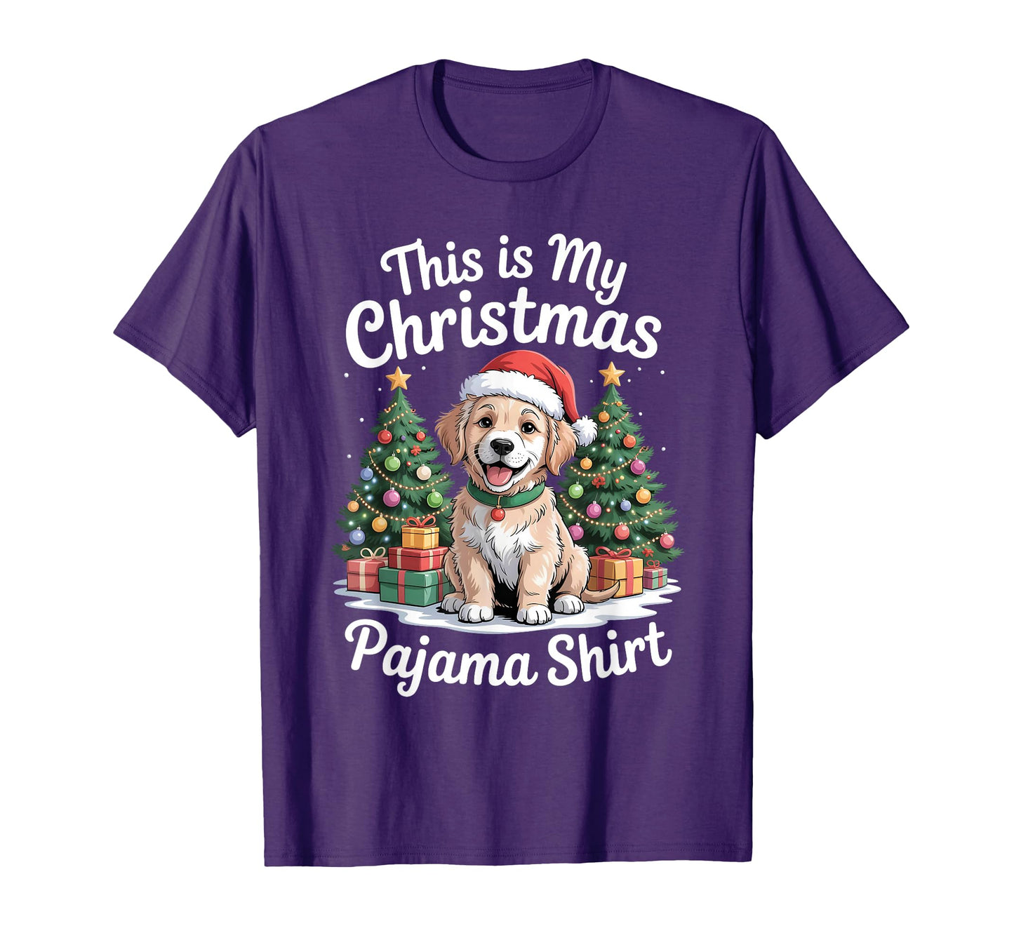 Dog This is My Christmas Pajama T-Shirt