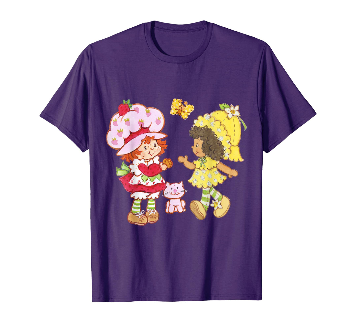 Strawberry Shortcake & Orange Blossom Cookie Vintage T-Shirt
