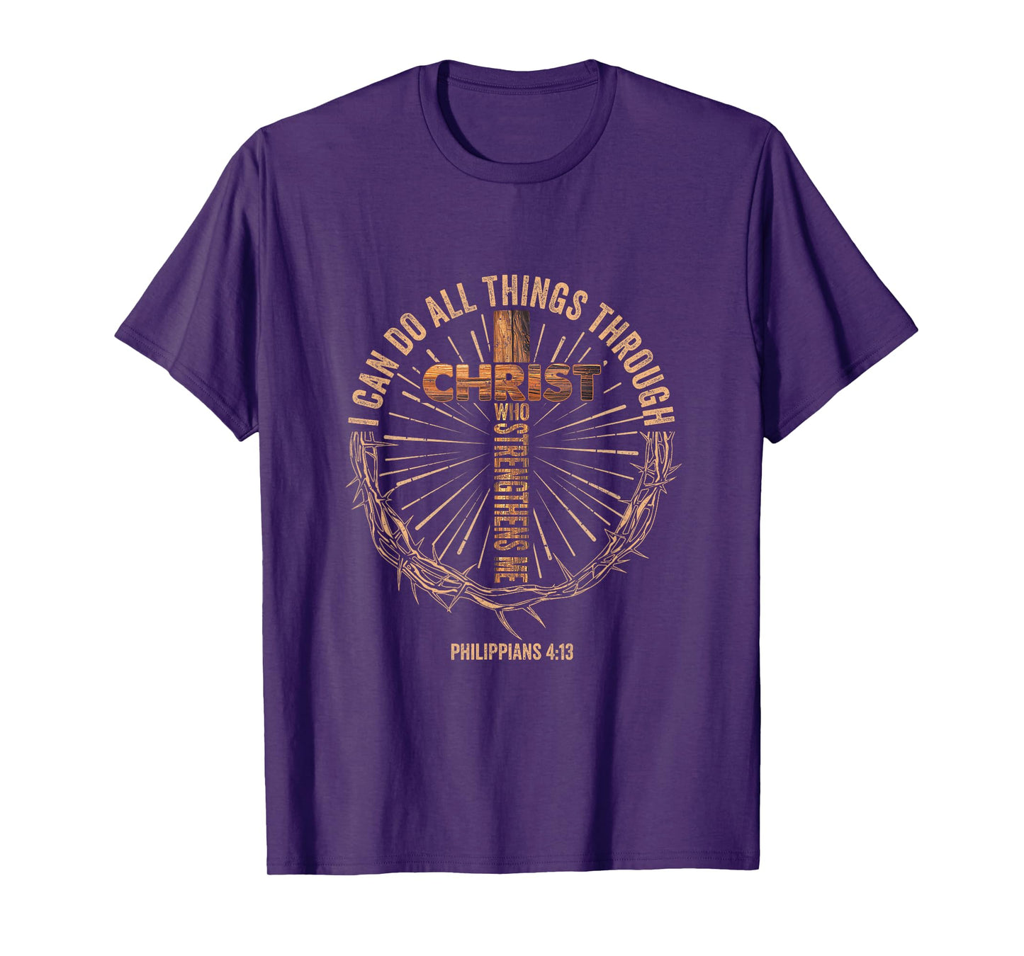 I Can Do All Things Through Christ Jesus Men Christian T-Shirt
