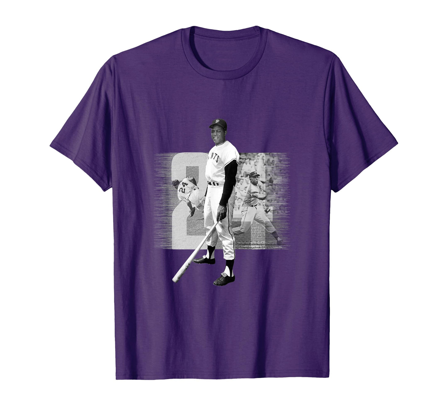 Willie Mays_Baseball_001 T-Shirt