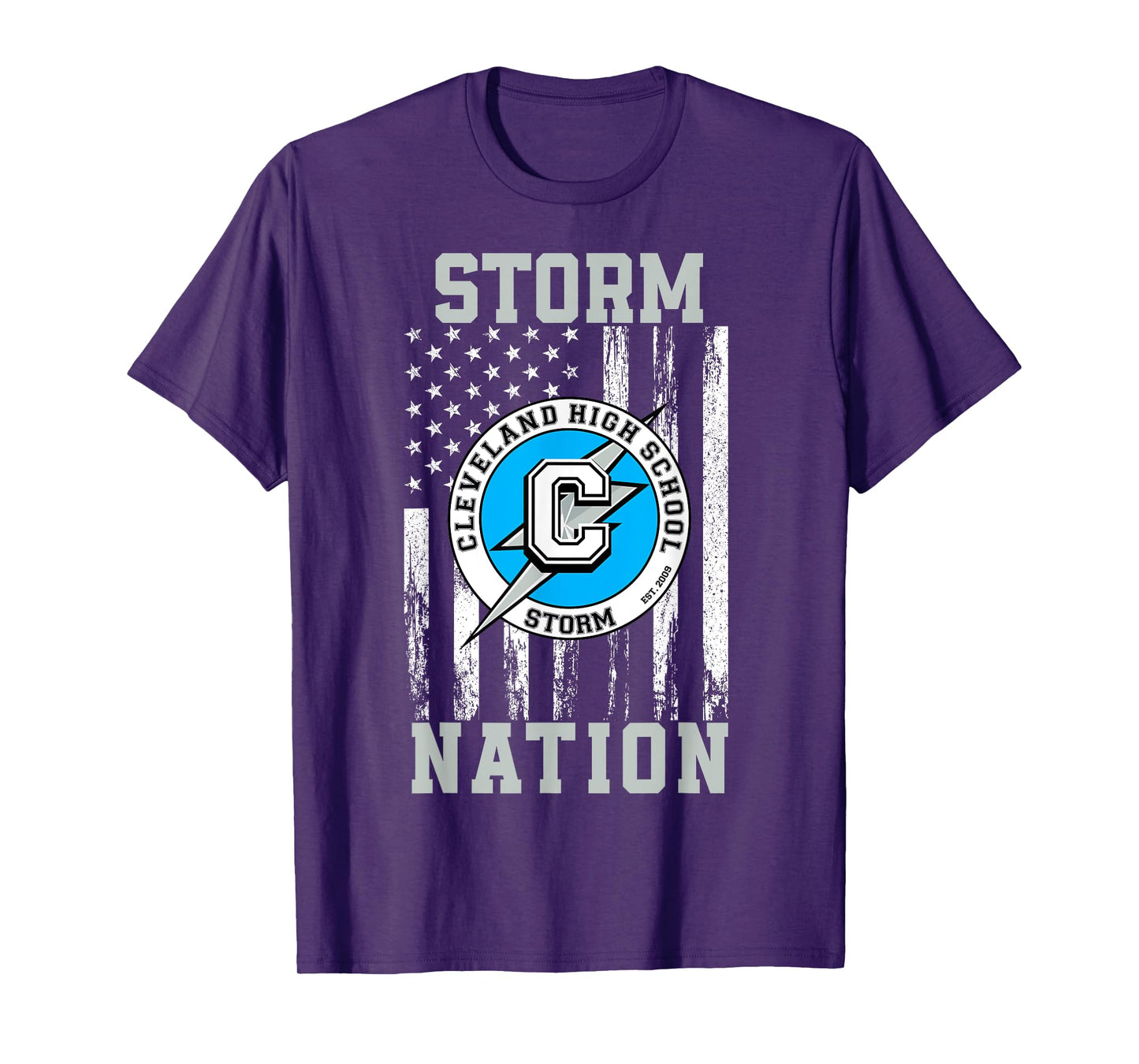 Cleveland Storm Logo Nation High School T-Shirt