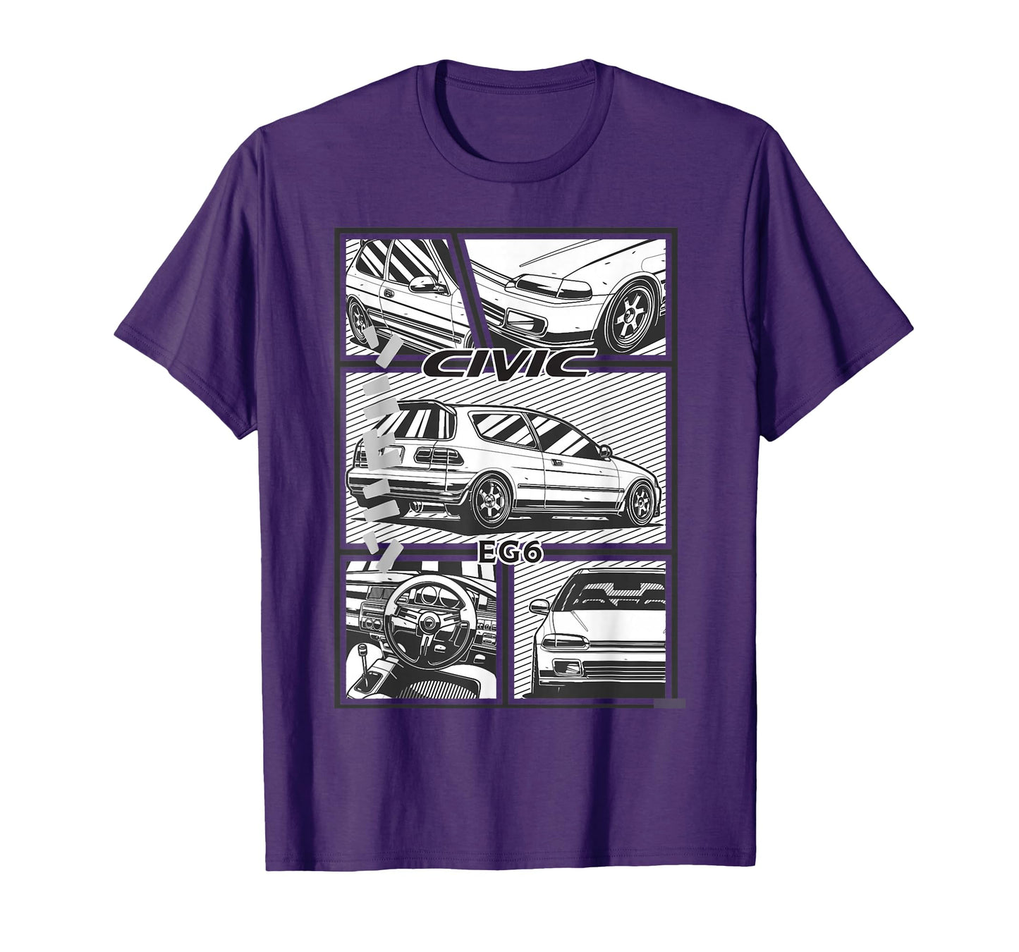 Civic eg 6 Japanese car T-Shirt
