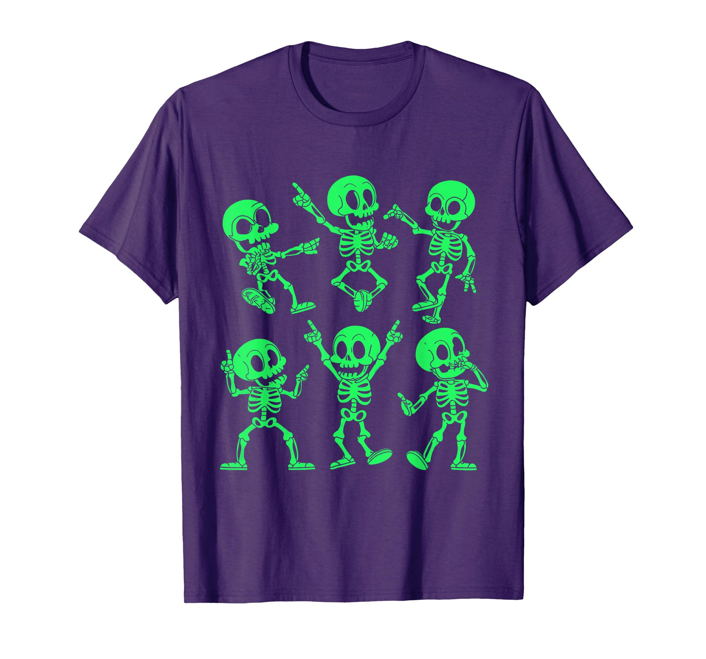Dancing Skeletons Dance Challenge Girl Boys Kids Halloween T-Shirt