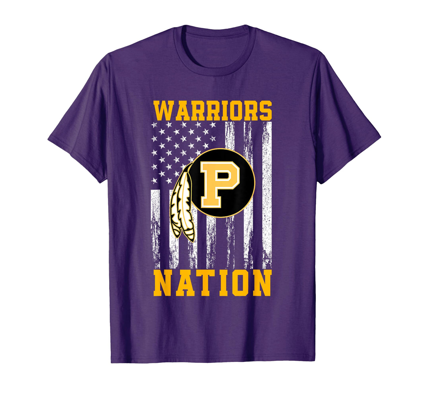 Pontotoc Warriors Logo Nation HS T-Shirt