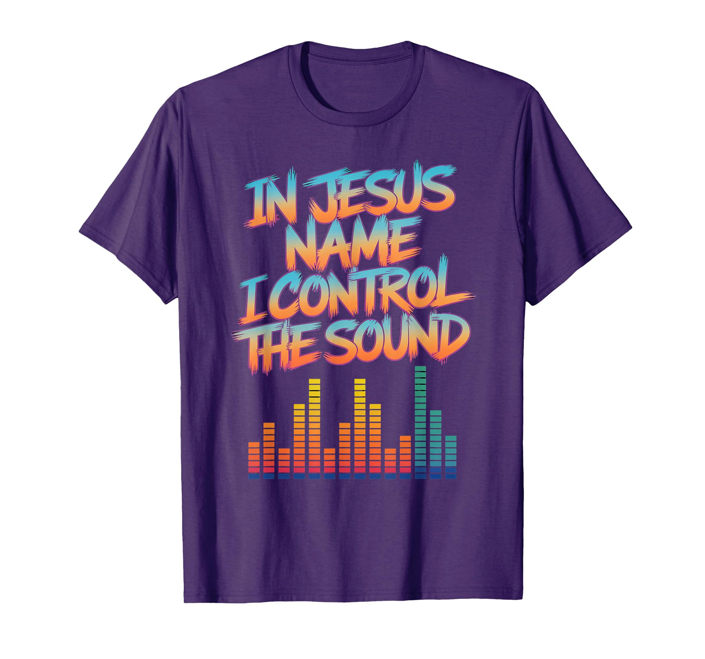 I Control Sound Recording Technician Church Sound Engineer T-Shirt