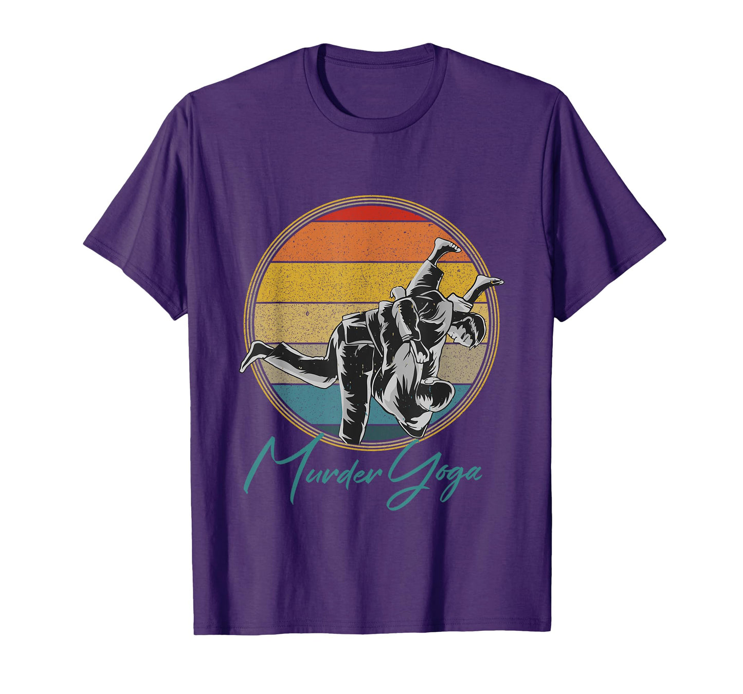 Brazilian Jiu-Jitsu Funny Murder Yoga Gift T-Shirt