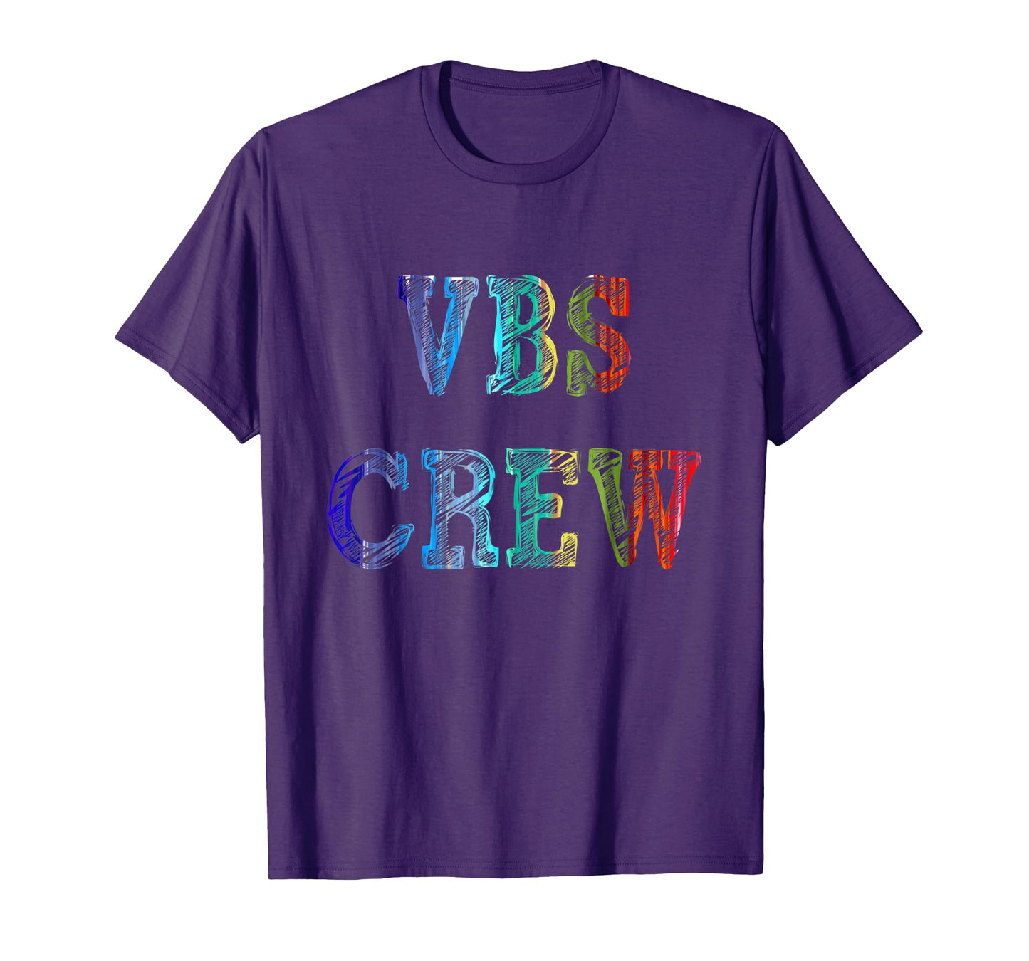 VBS Crew Paint Splatter Vacation Bible School Apparel T-Shirt