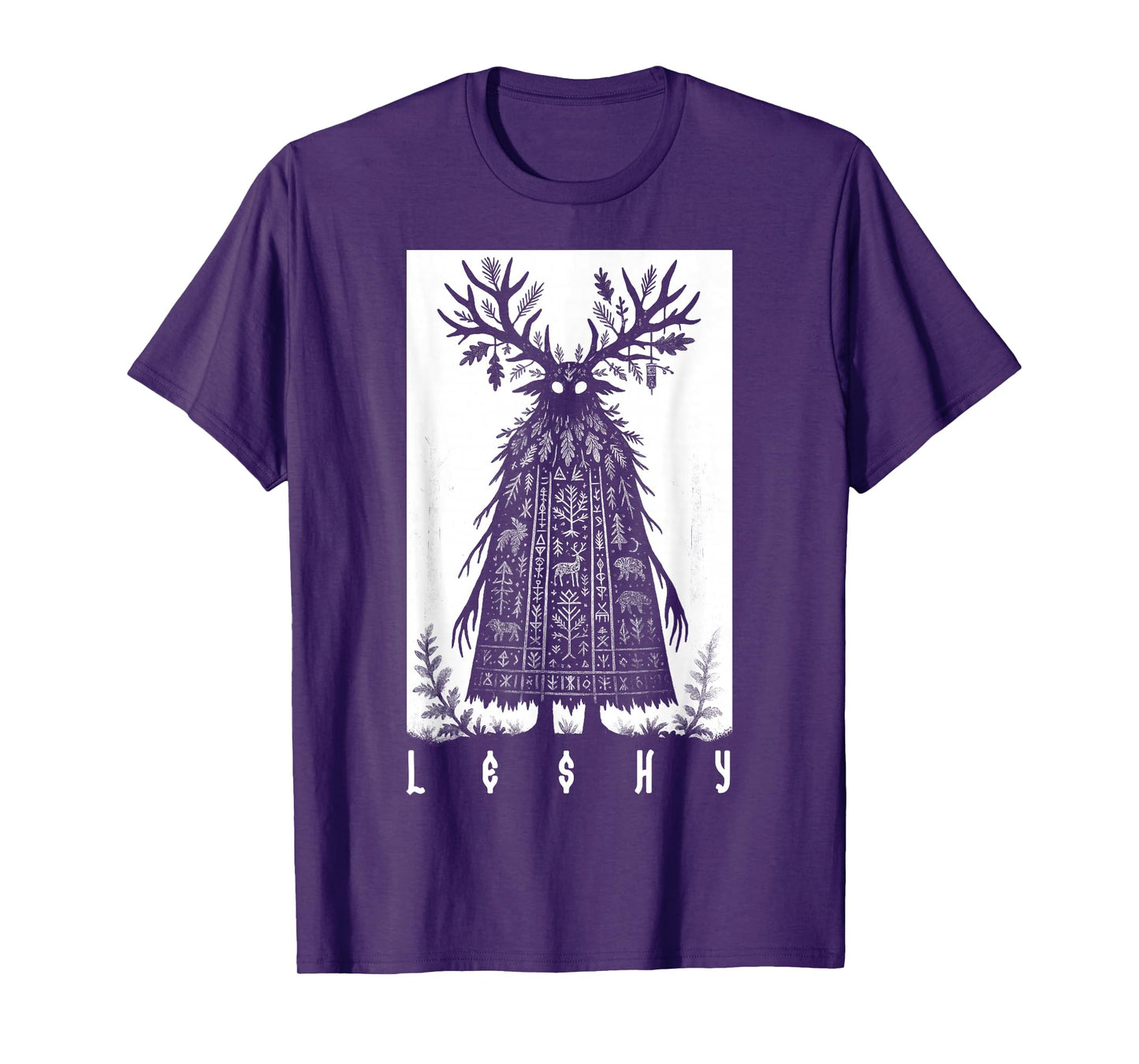 Leshy Slavic Forest Spirit Folklore Pagan Nature Graphic T-Shirt