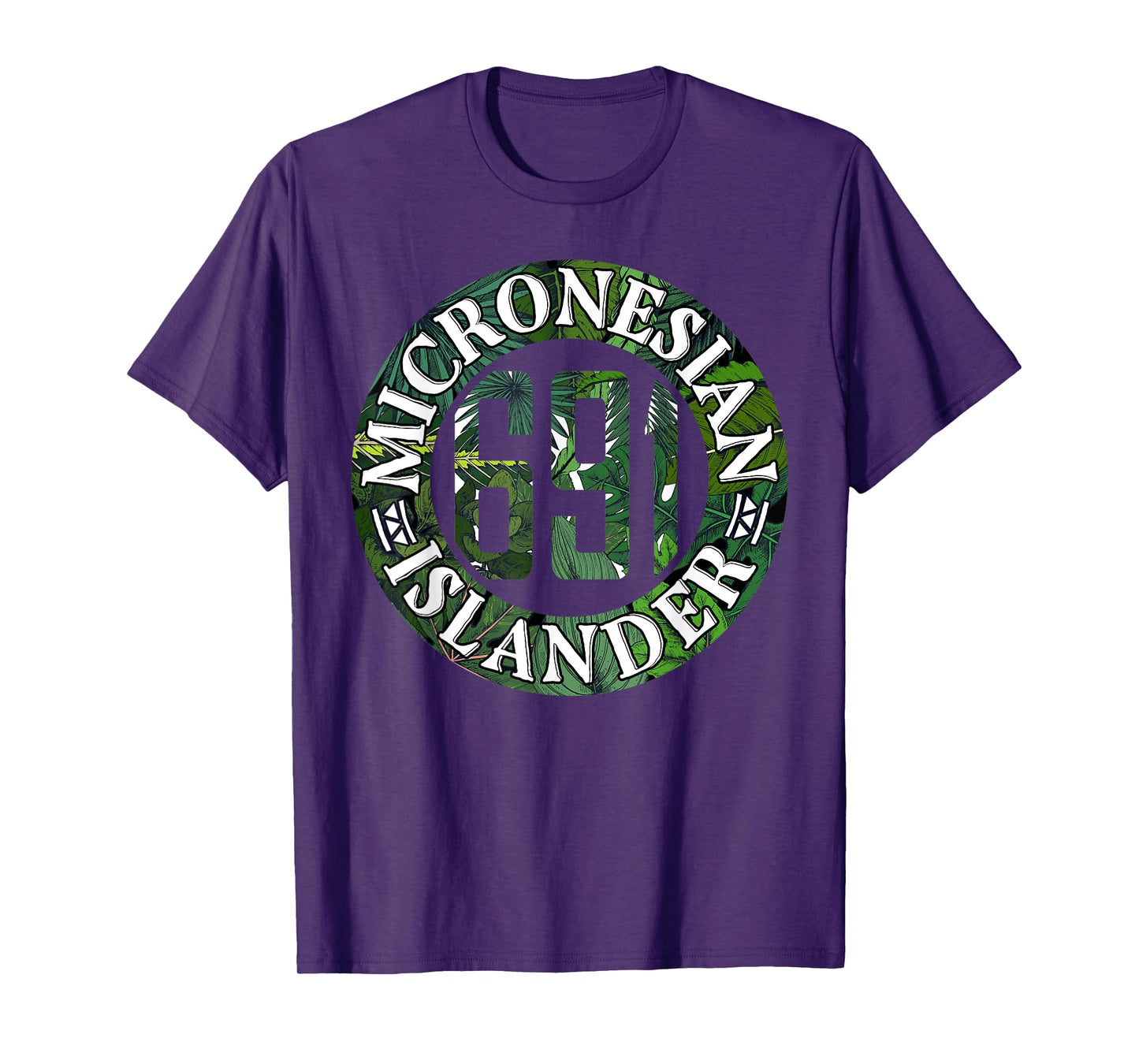Nesian Heritage Micronesia 691 Pohnpei Chuuk Kosrae Yap T-Shirt - Women's Black Small Classic Fit Short Sleeve Crew Neck T-Shirt