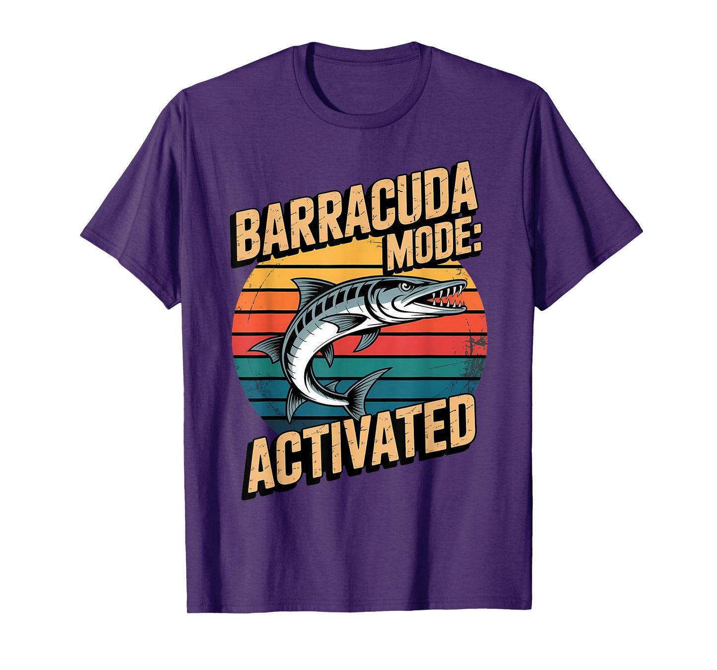Barracuda Shirt - Retro Barracuda Mode: Activated Vintage T-Shirt