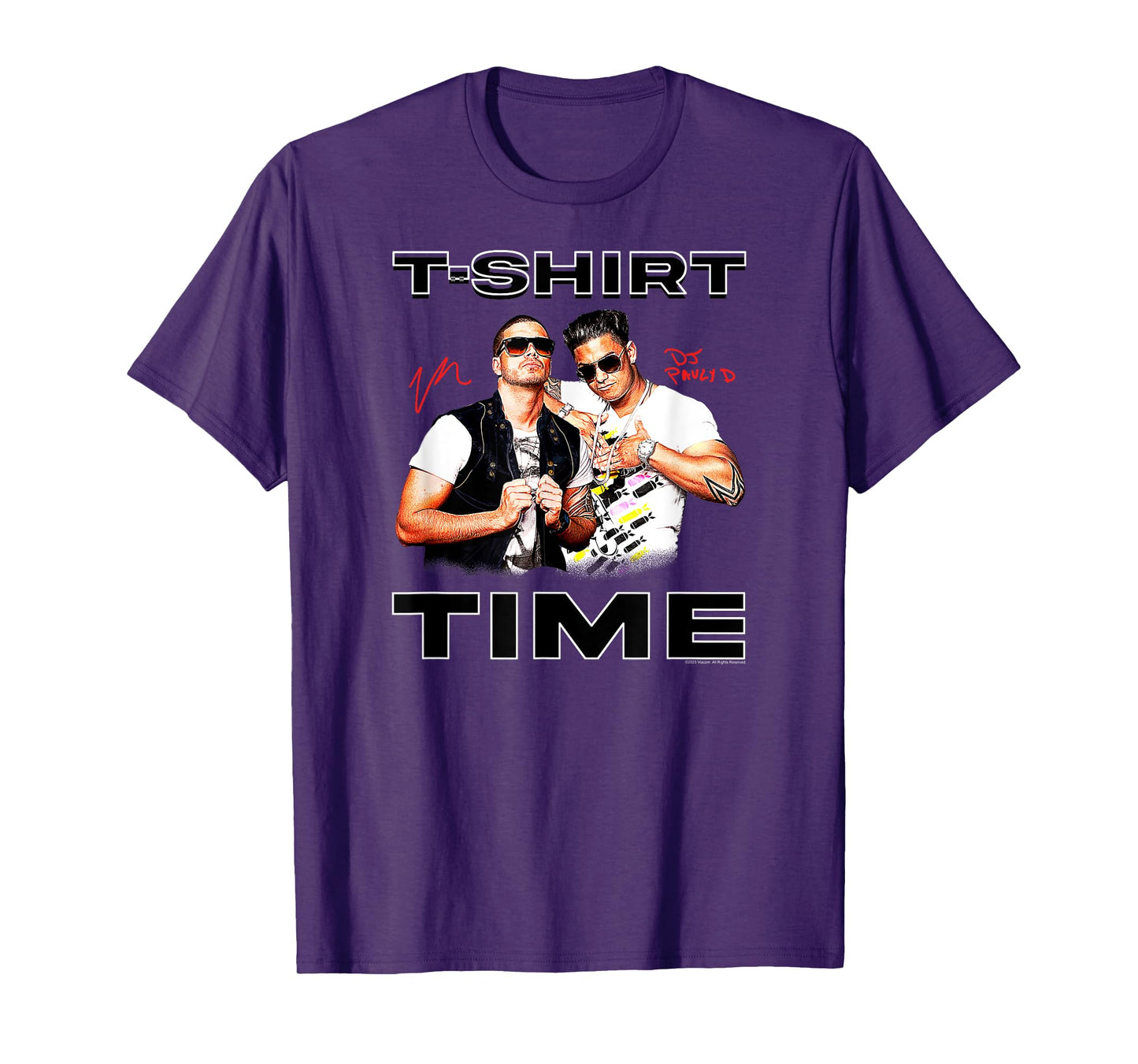 Jersey Shore T-Shirt Time Vinnie and DJ Pauly Reality TV T-Shirt