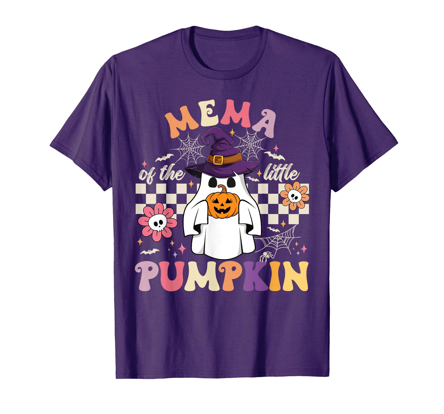 Mema of The Little Pumpkin Halloween Spooky Ghost T-Shirt