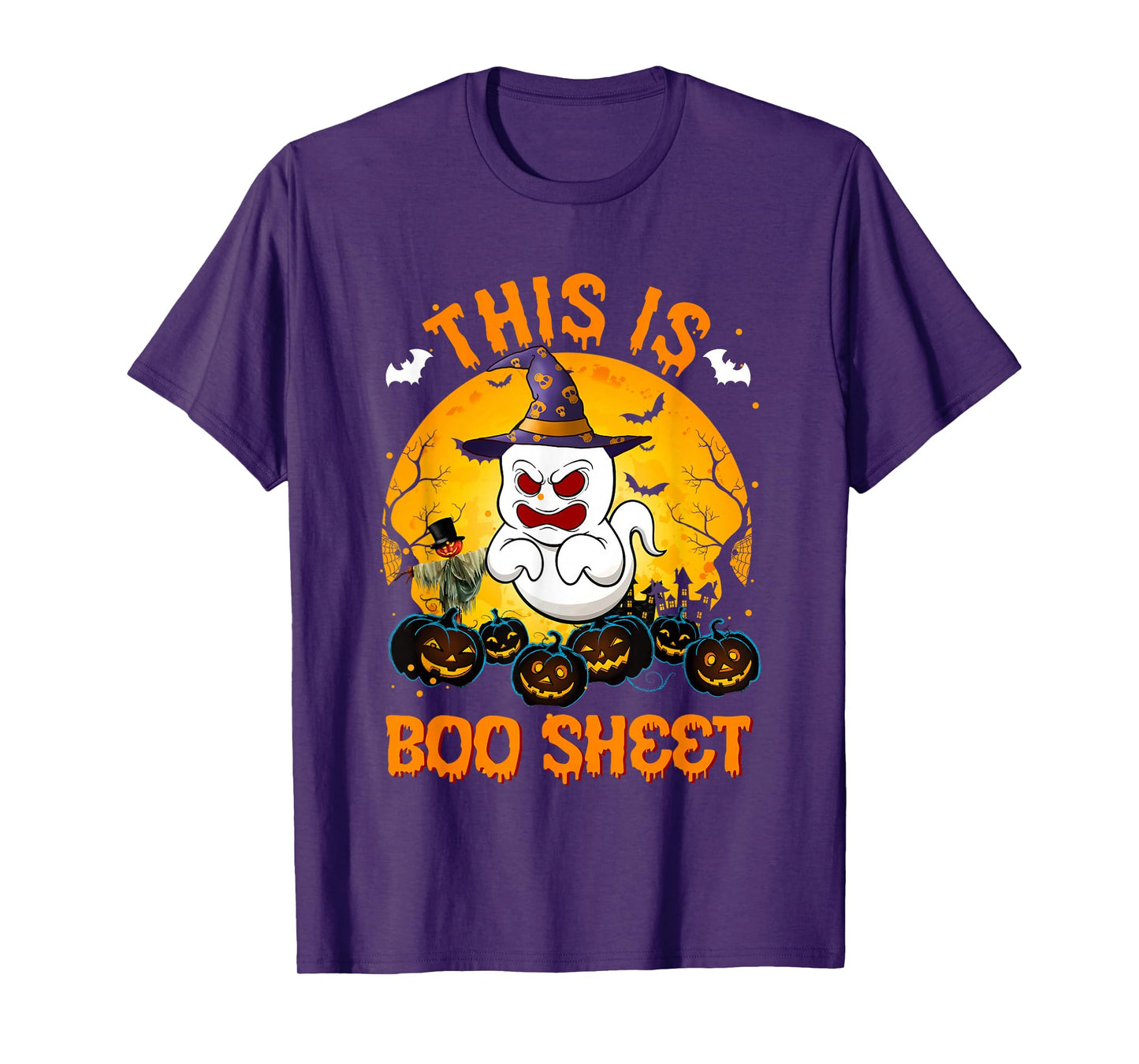 This is Some Boo Sheet Ghost Funny Halloween Men Women T-Shirt
